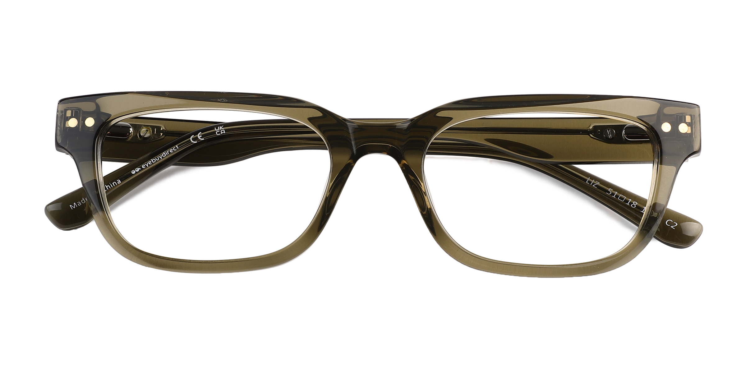 Crystal Kahki Liz - Acétate Lunettes de vue