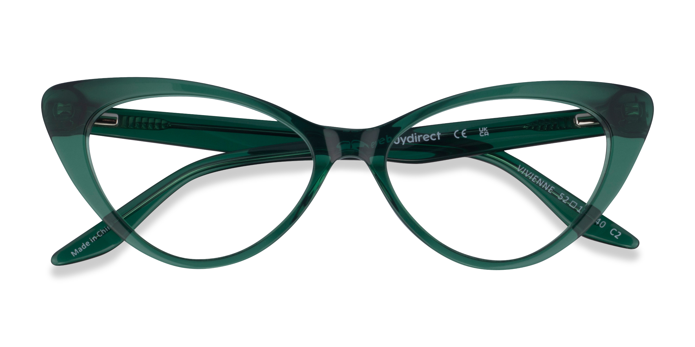 Crystal Green Vivienne - Acetate Eyeglasses