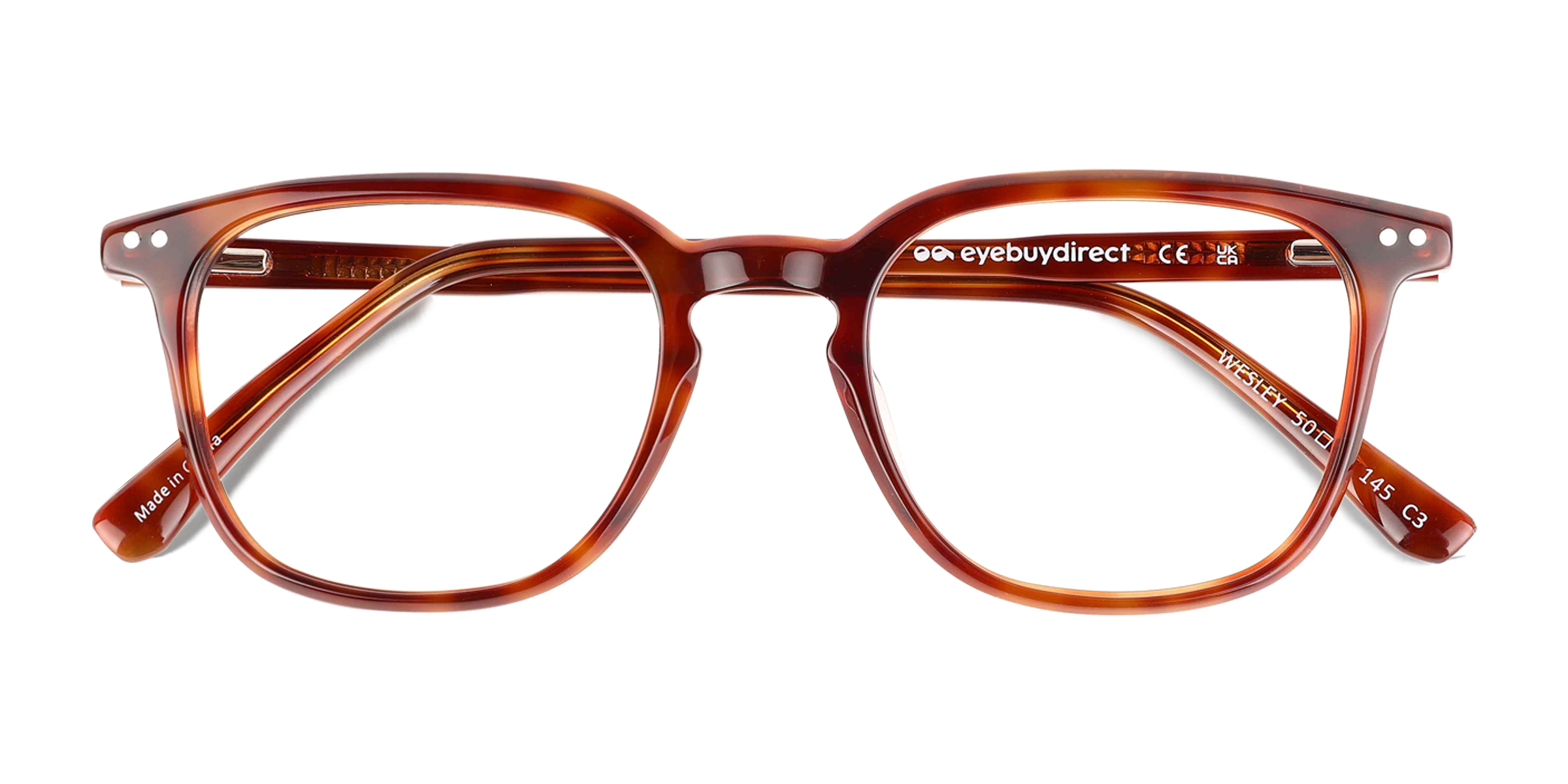 Tortoise Wesley - Acetate Eyeglasses