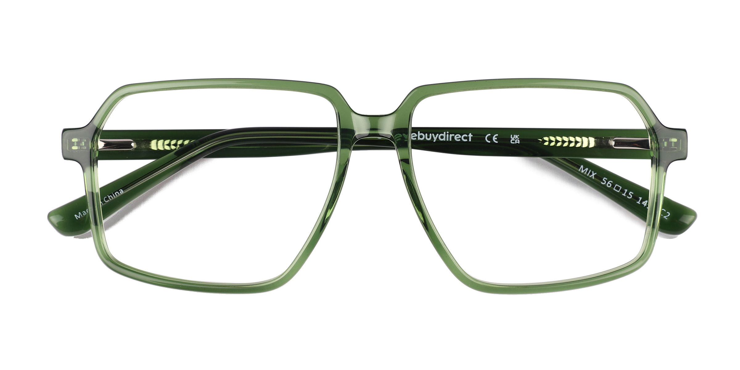 Crystal Green Mix - Acetate Eyeglasses