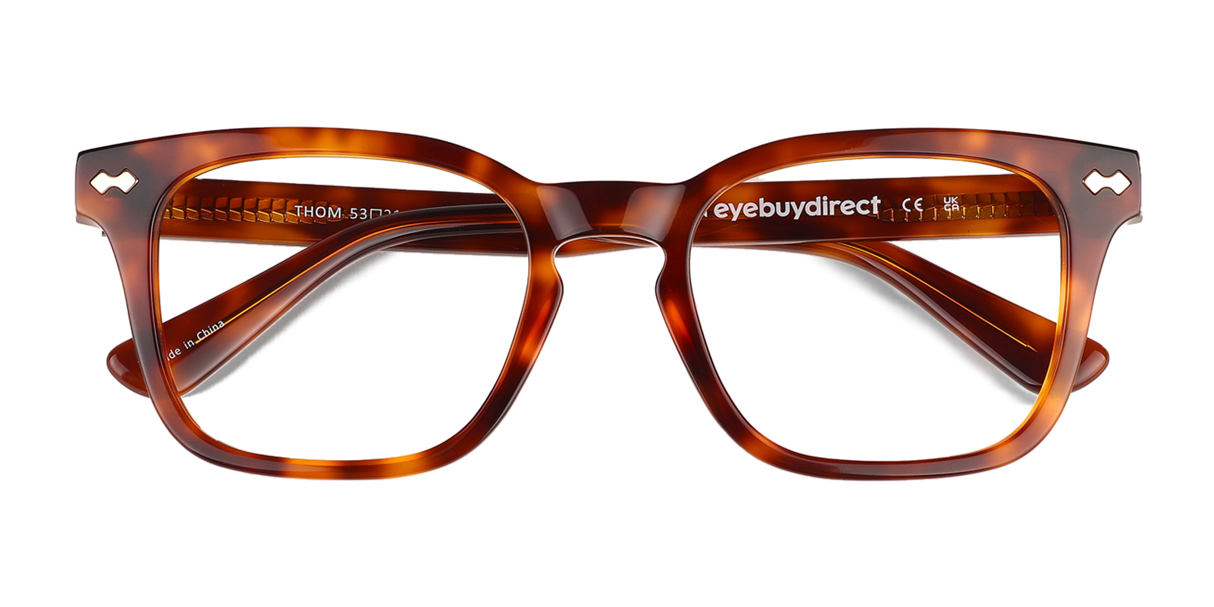 Tortoise Thom - Acetate Eyeglasses