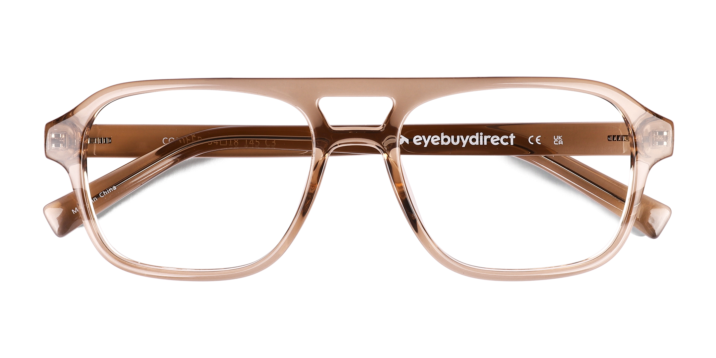 Crystal Light Brown Conifer - Alternative-materials Lunettes de vue