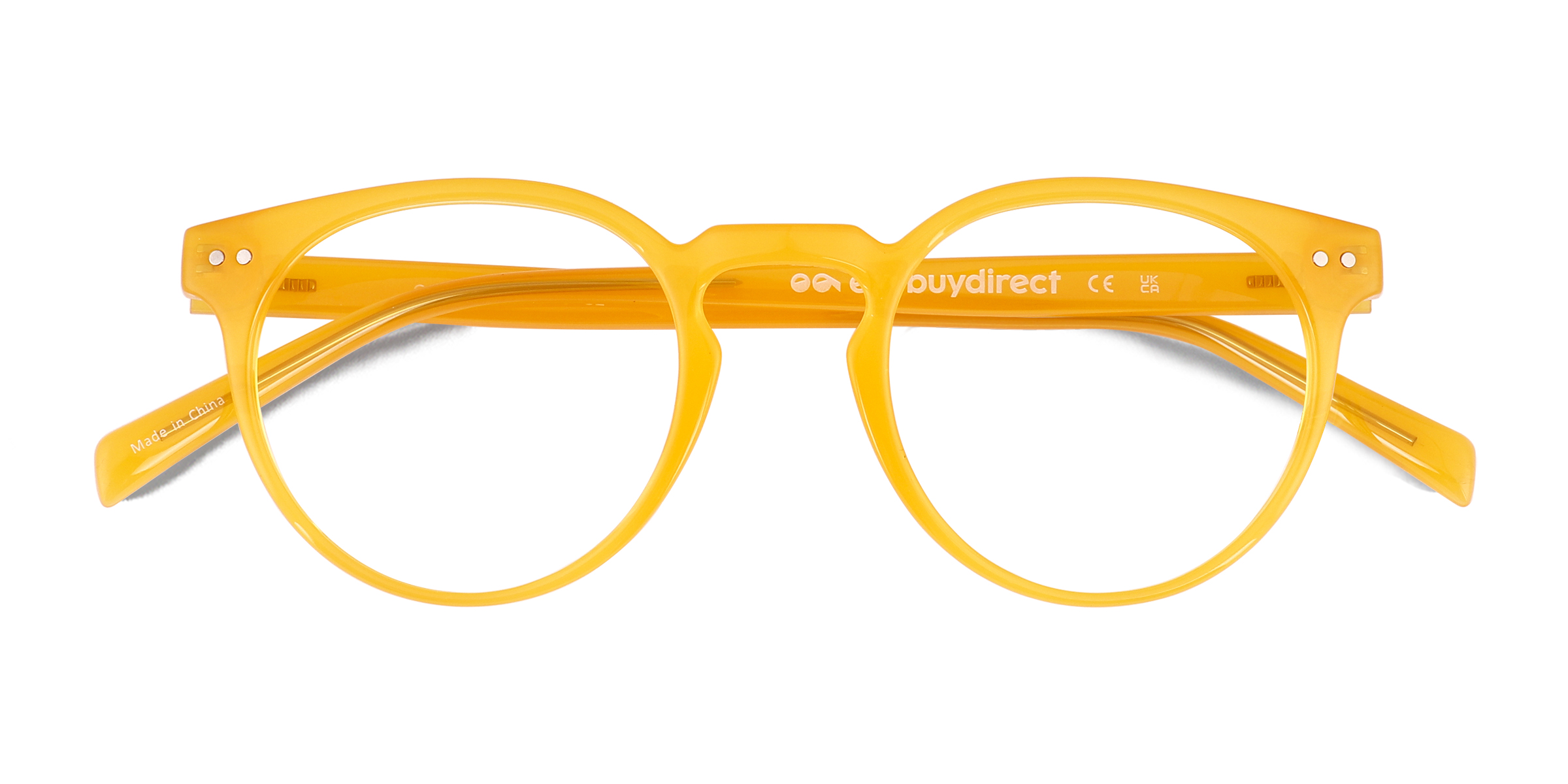 Crystal Yellow Oak - Alternative-materials Lunettes de vue