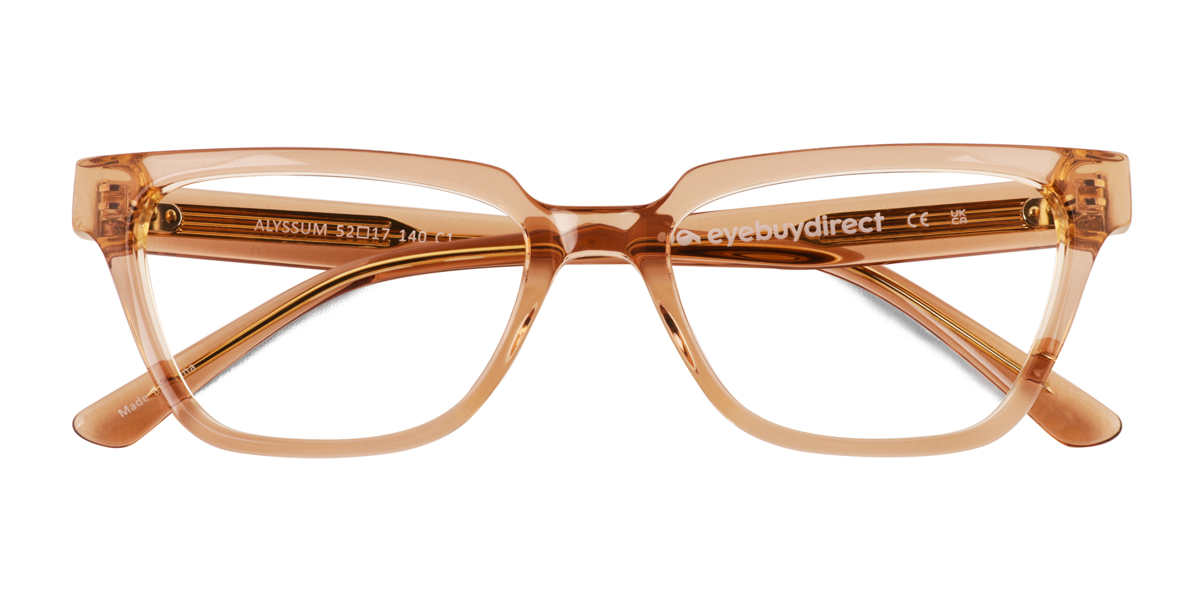 Crystal Brown Alyssum - Alternative-materials Eyeglasses