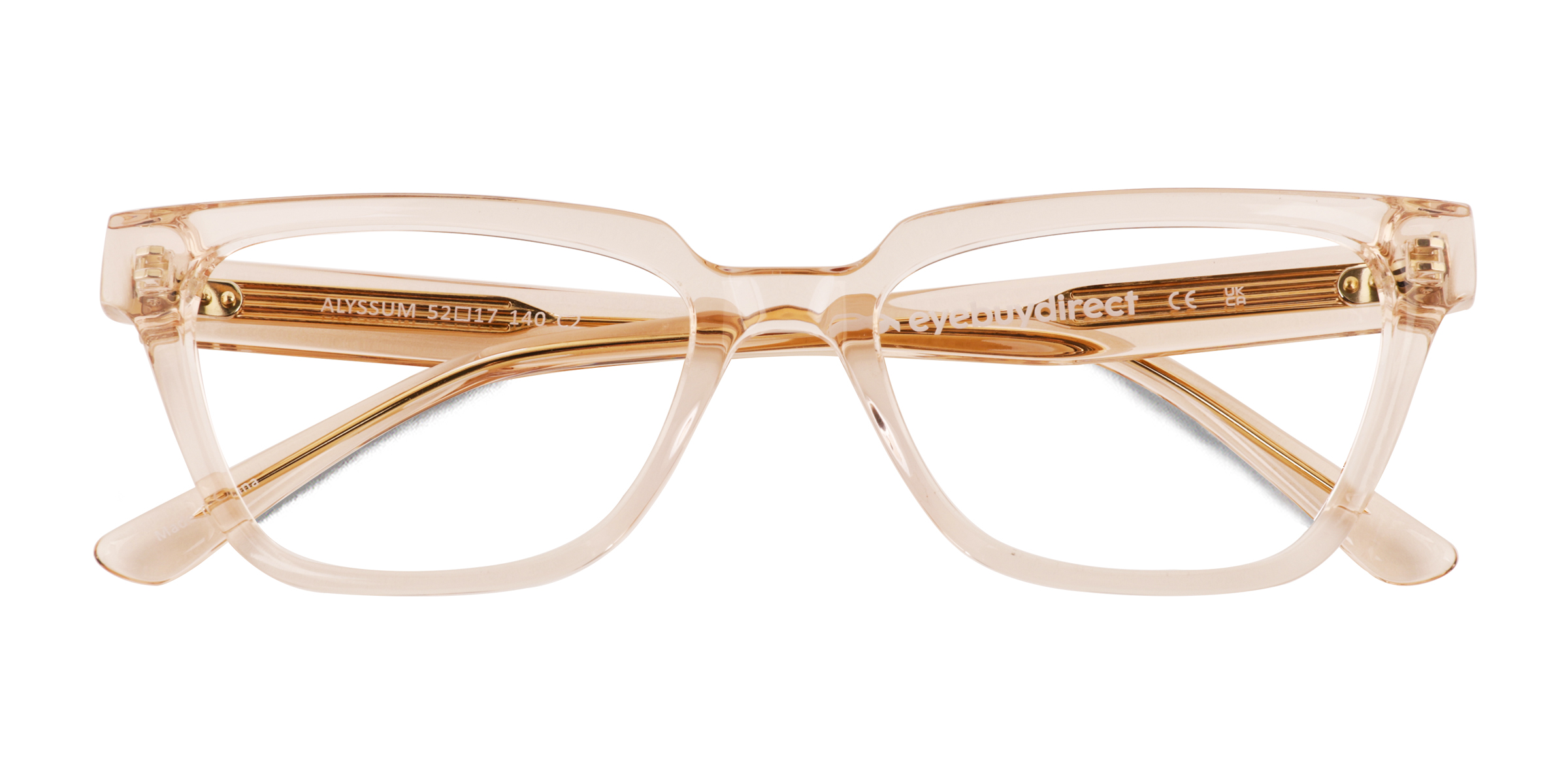 Translucent Nude Alyssum - Alternative-materials Eyeglasses