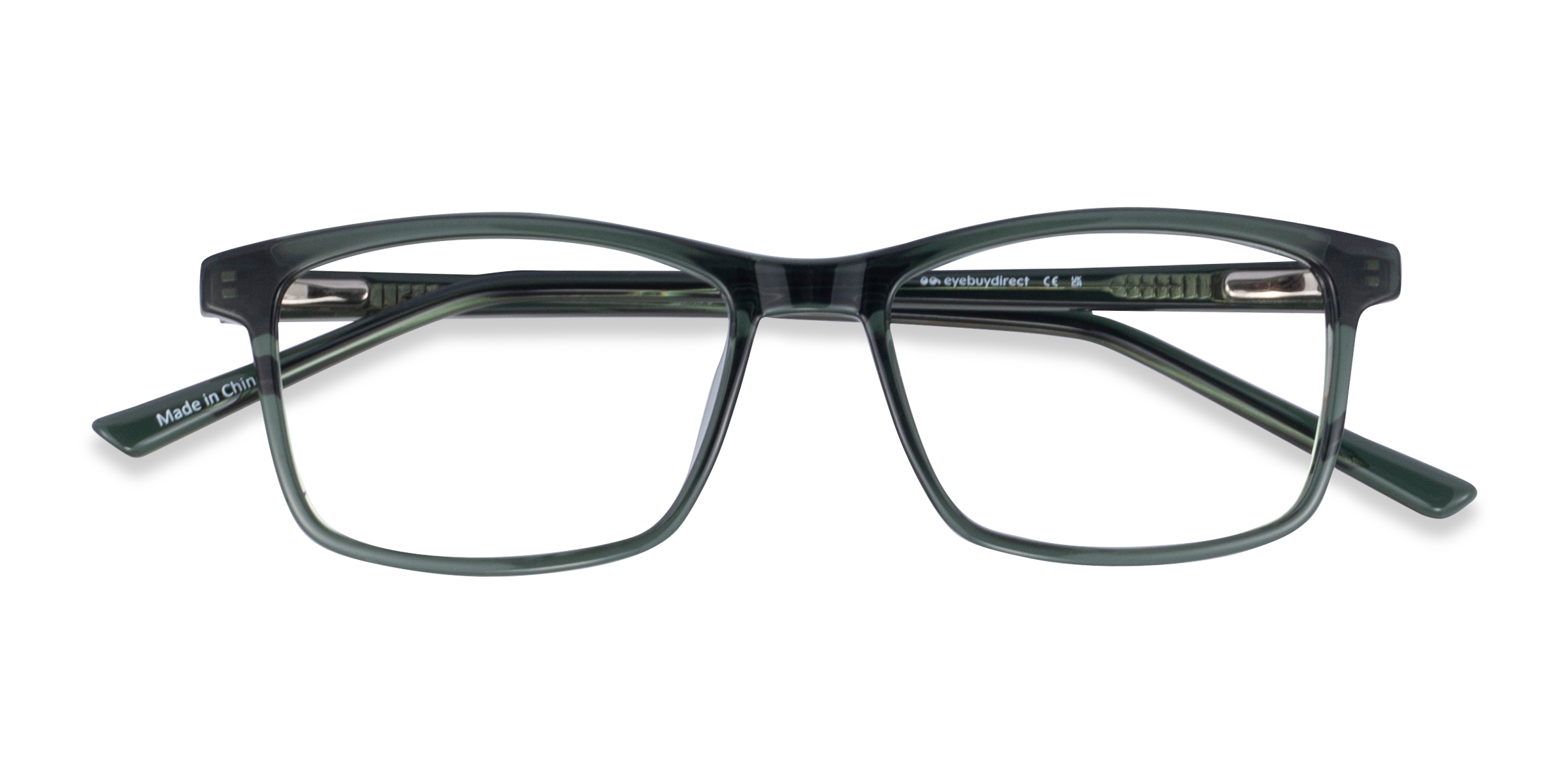 Clear Green Gazebo - Plastic Eyeglasses