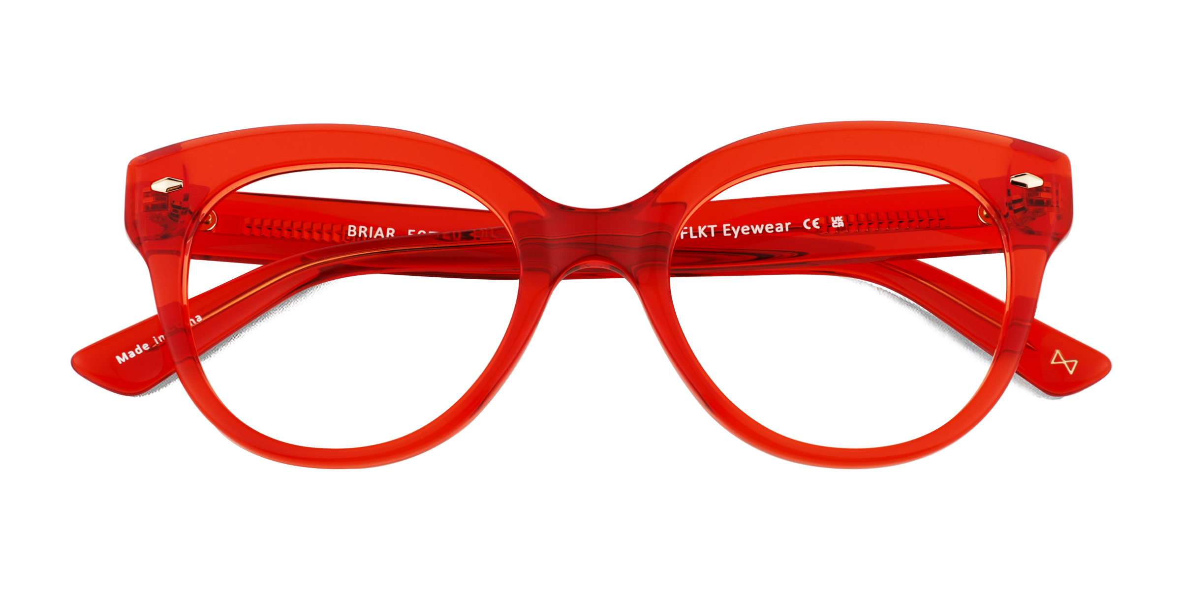 Crystal Red Briar -  Alternative-materials Eyeglasses