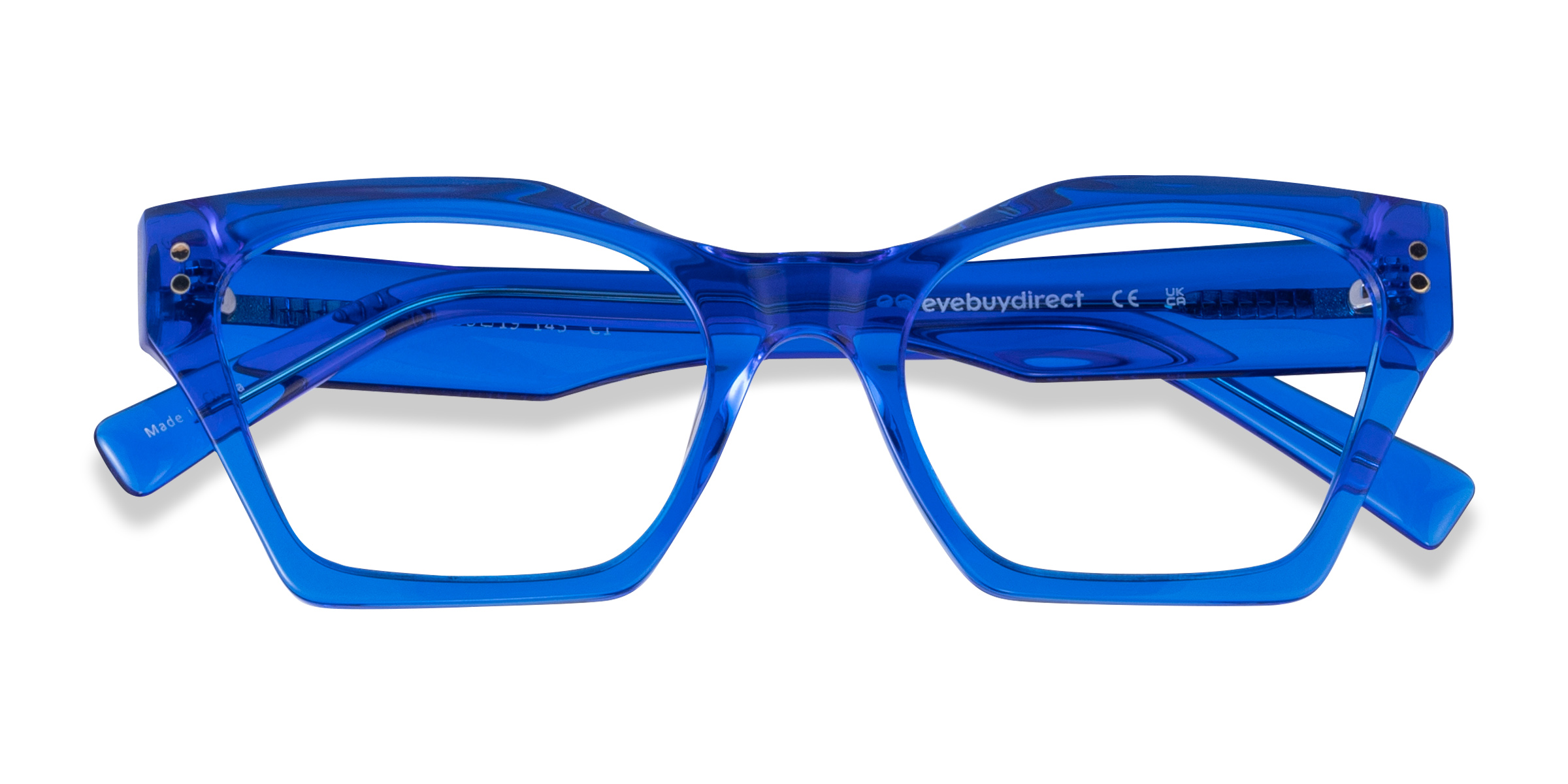 Crystal Blue Elisa - Acétate Lunettes de vue