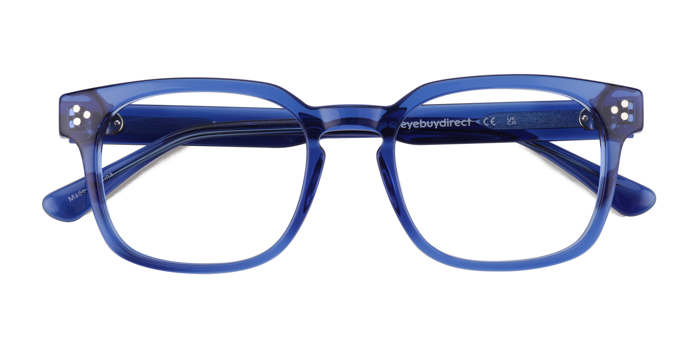 Crystal Blue Dreams - Acetate Eyeglasses