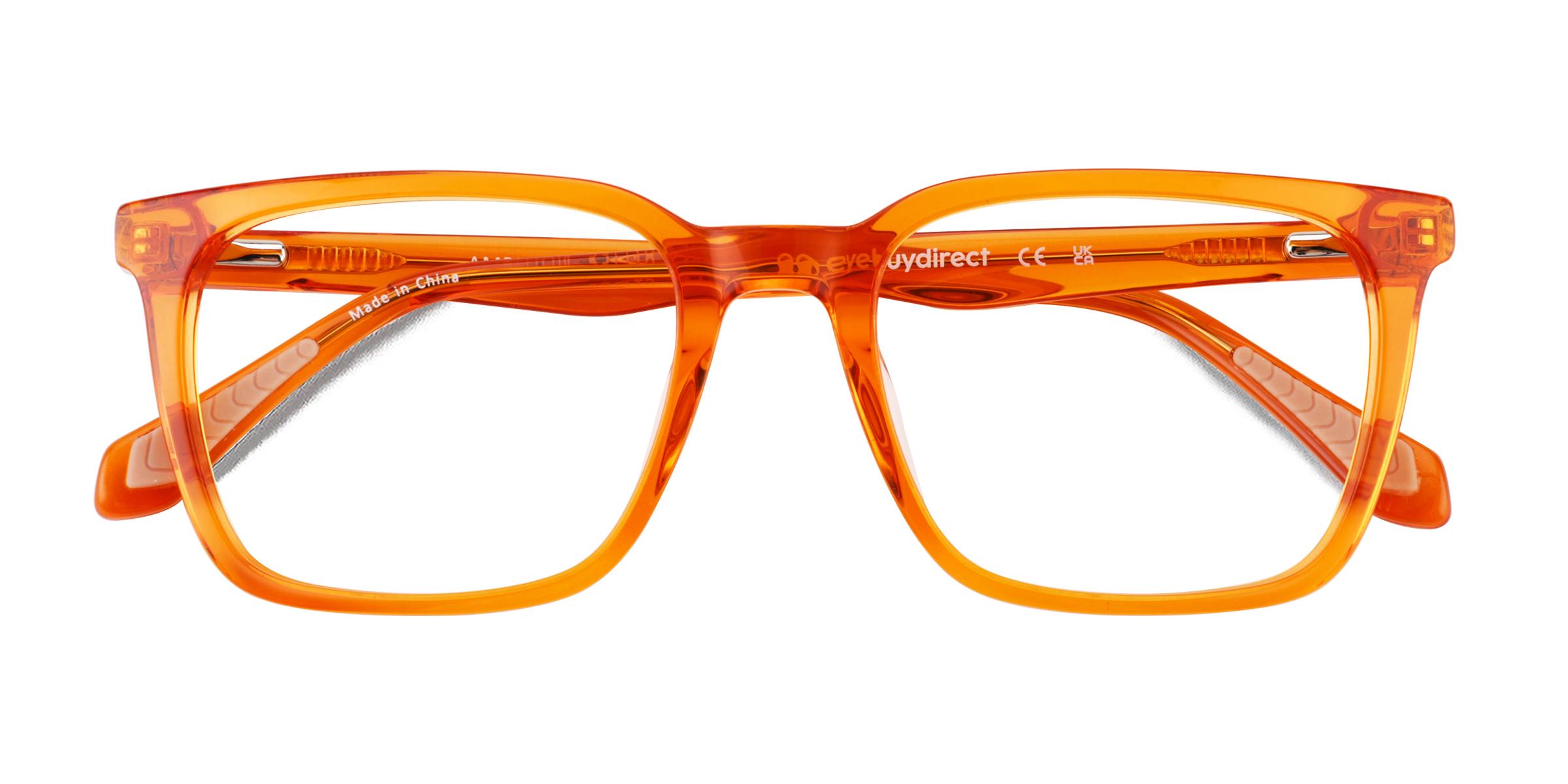 Crystal Orange Ambition - Acetate Eyeglasses