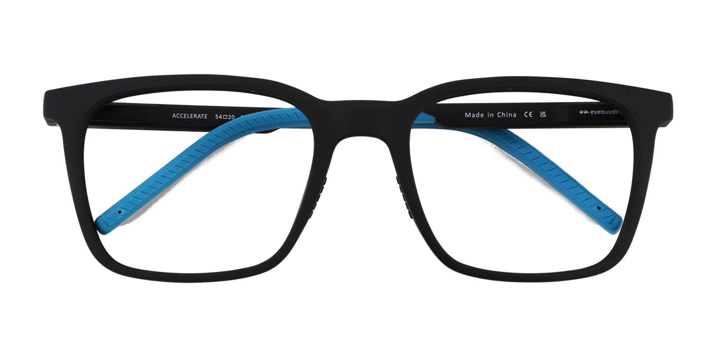 Matte Black Accelerate - Plastic Eyeglasses