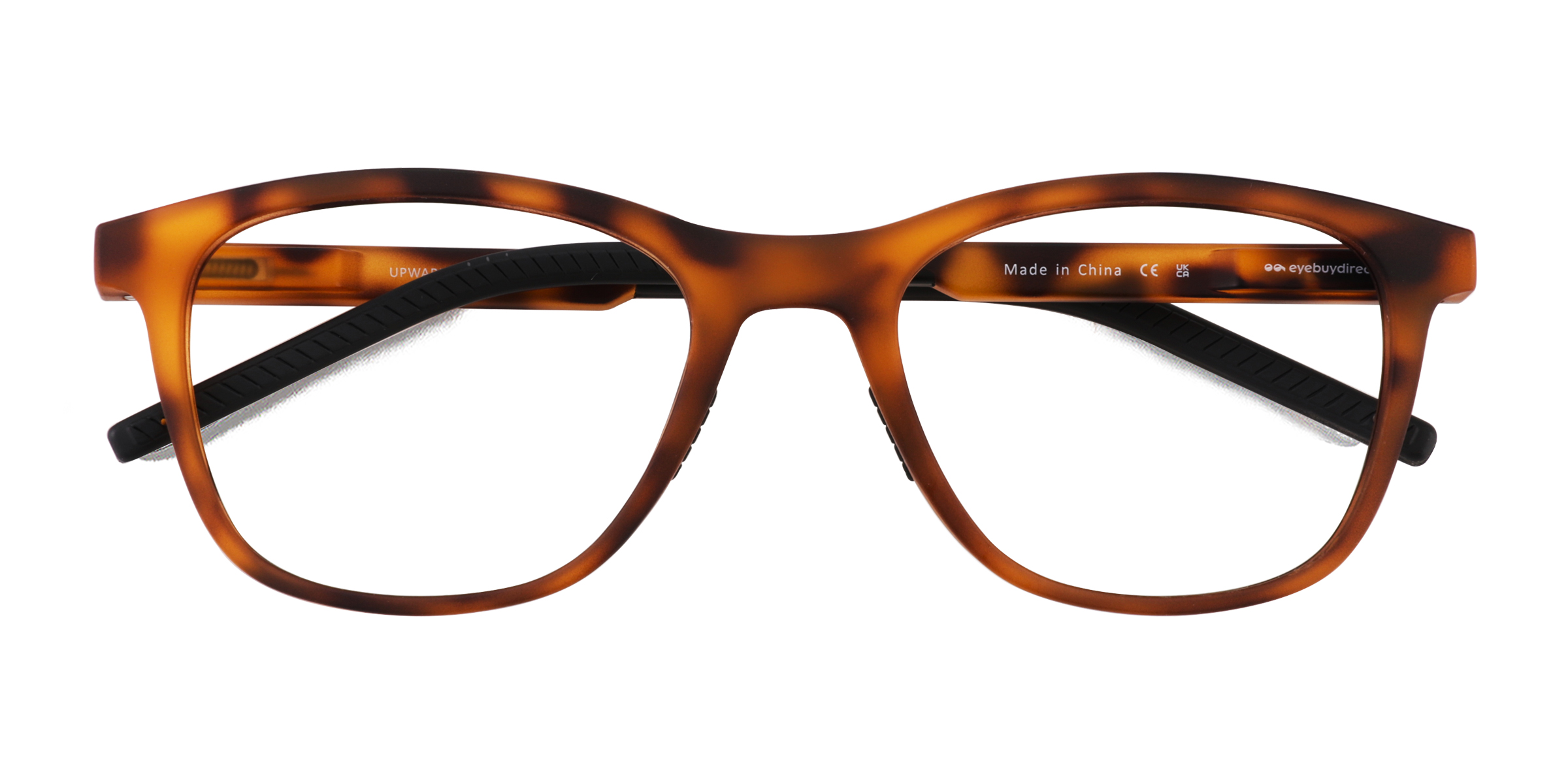 Matte Tortoise Upward - Plastic Eyeglasses