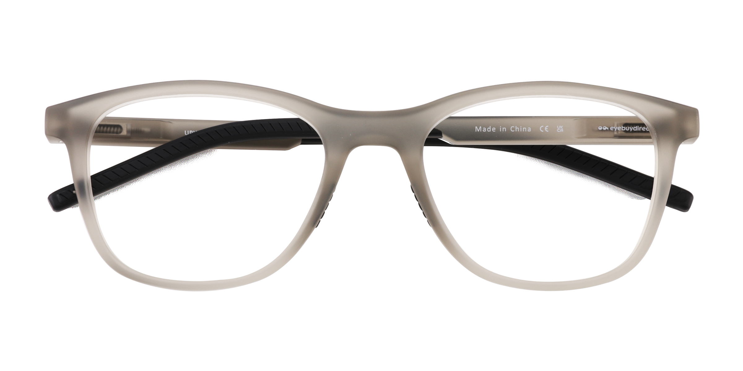 Matte Crystal Gray Upward - Plastic Eyeglasses