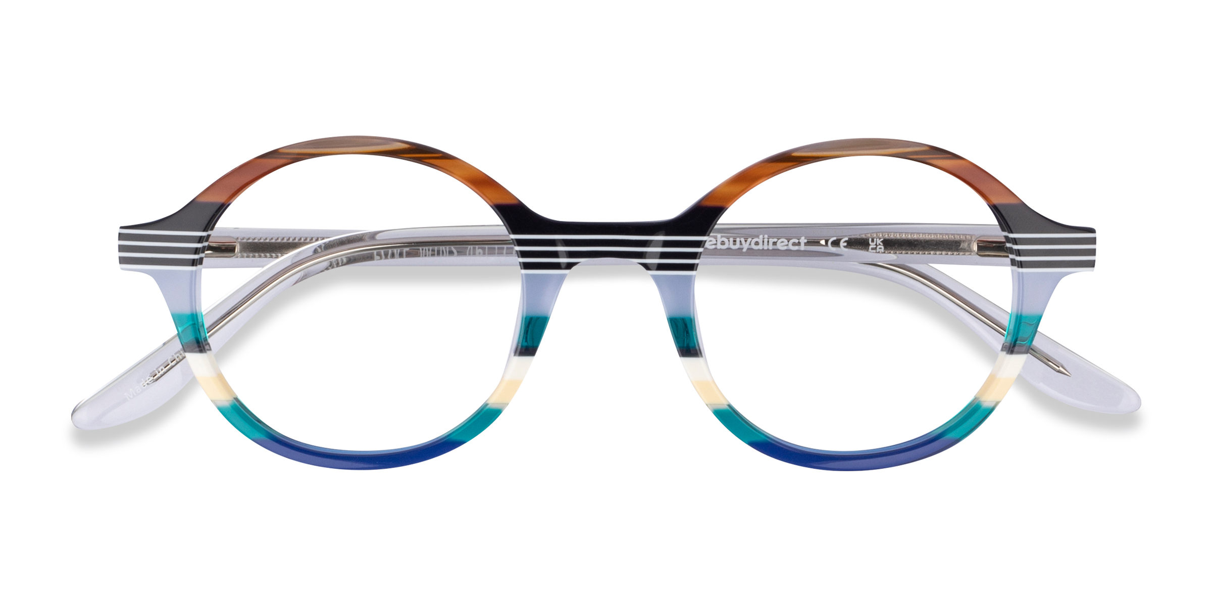 Striped Multicolor Love Wins - Acétate Lunettes de vue