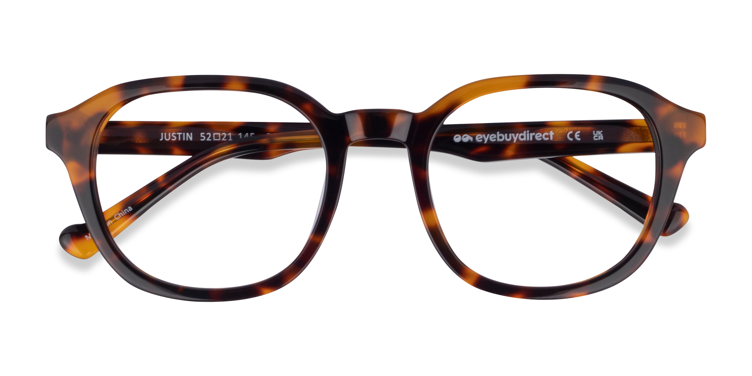 Tortoise Justin - Acetate Eyeglasses