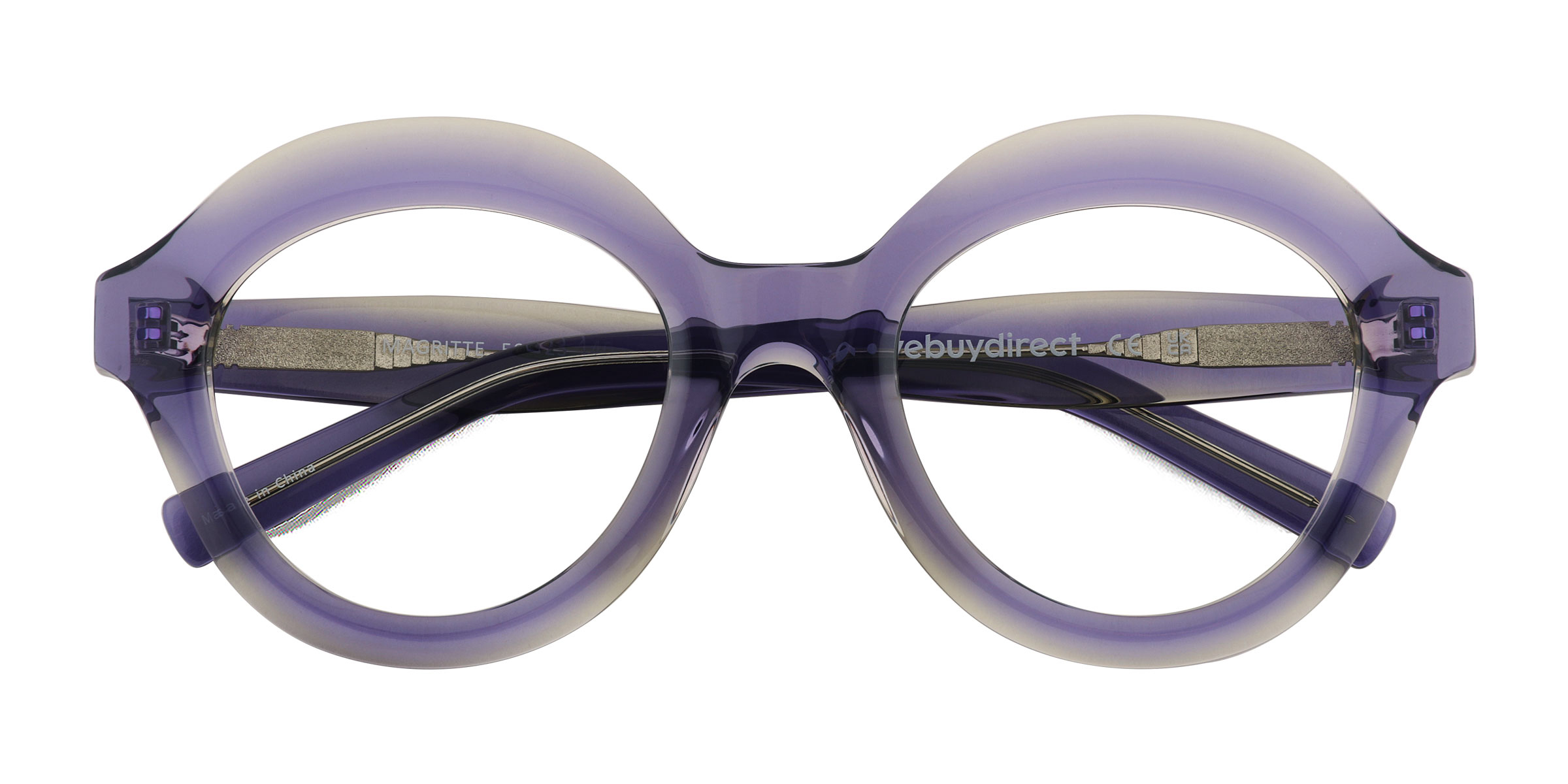 Clear Purple Magritte - Alternative-materials Lunettes de vue