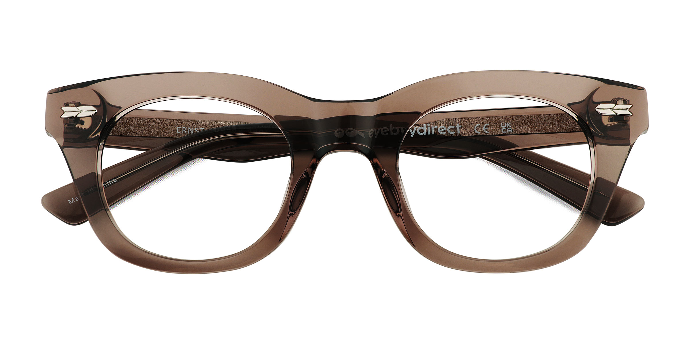 Clear Brown Ernst -  Alternative-materials Eyeglasses
