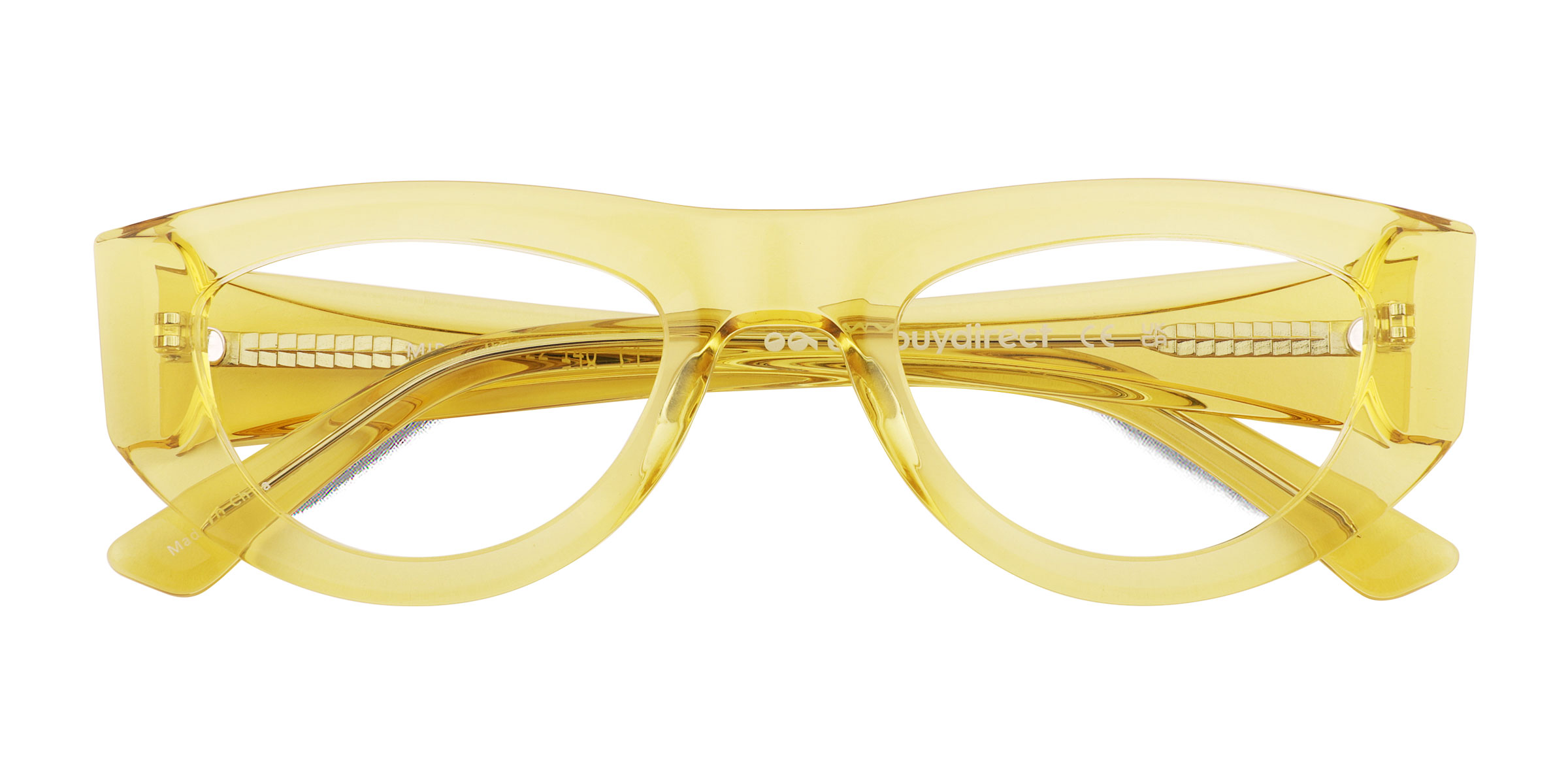 Clear Yellow Miro - Alternative-materials Eyeglasses