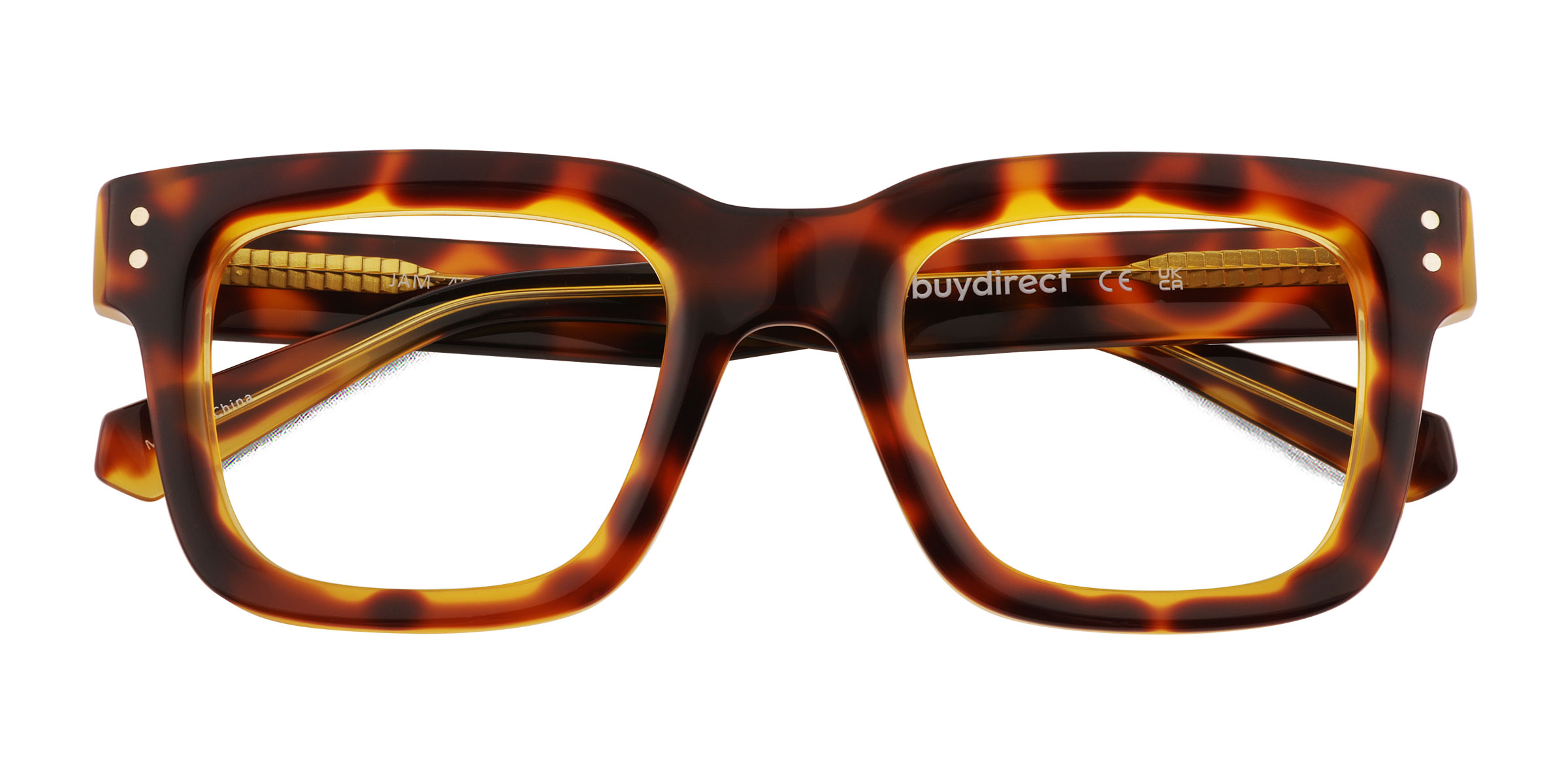 Clear Tortoise Jam - Acétate Lunettes de vue