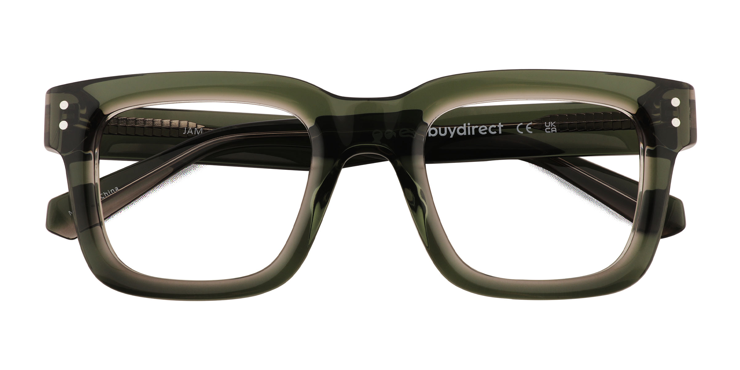 Clear Green Jam - Acetate Eyeglasses