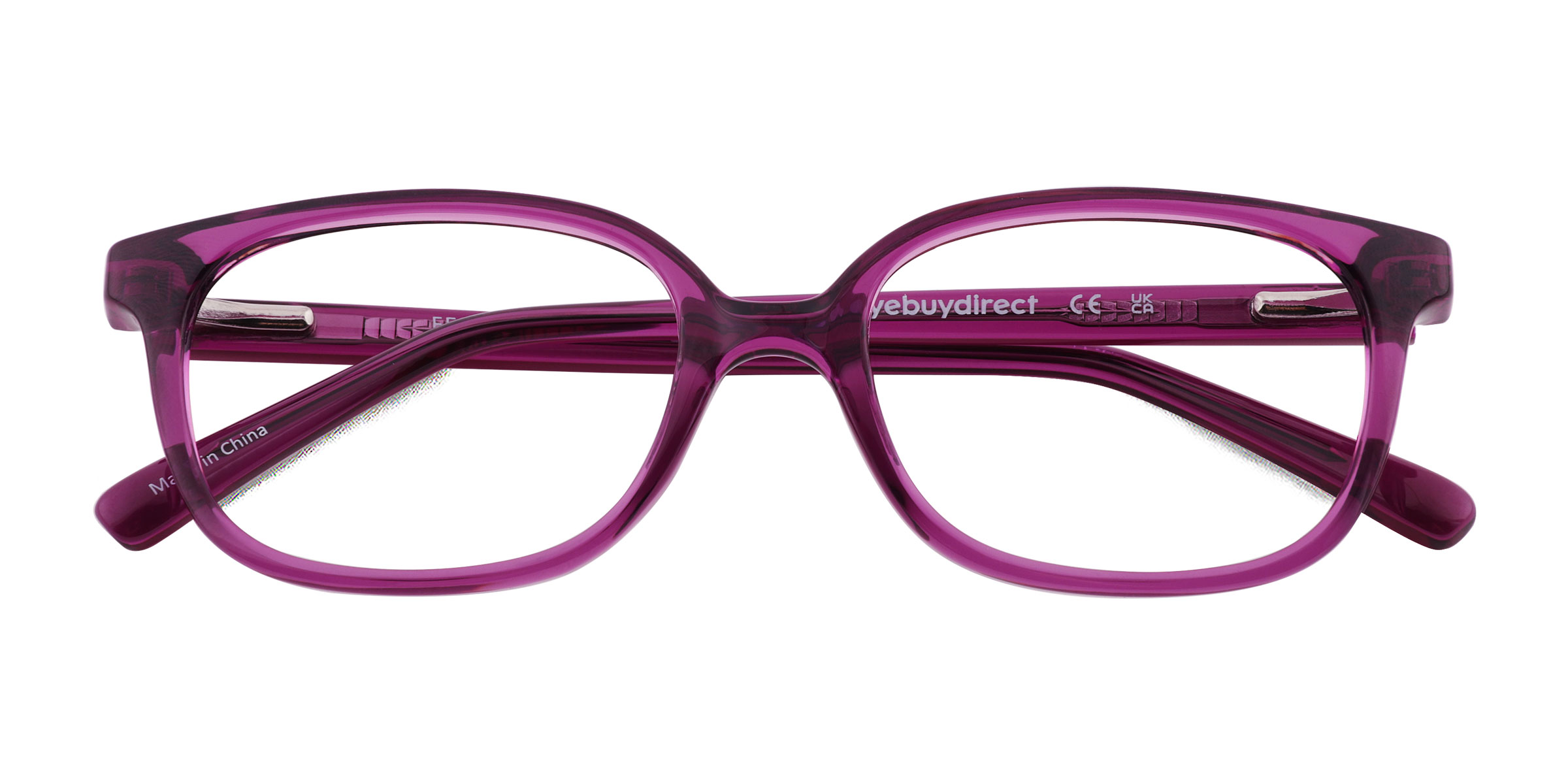 Clear Purple Ferb - Plastique Lunettes de vue
