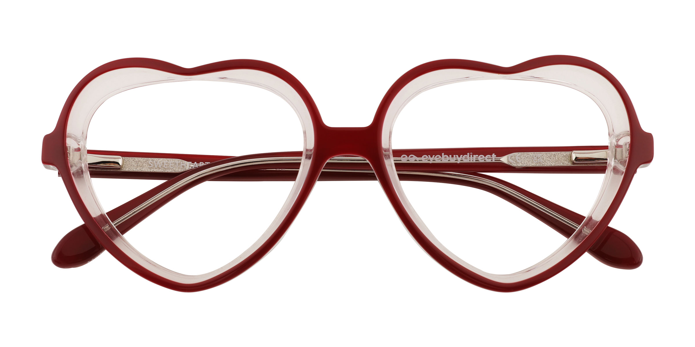 Rouge Sweetheart - Acétate Lunettes de vue