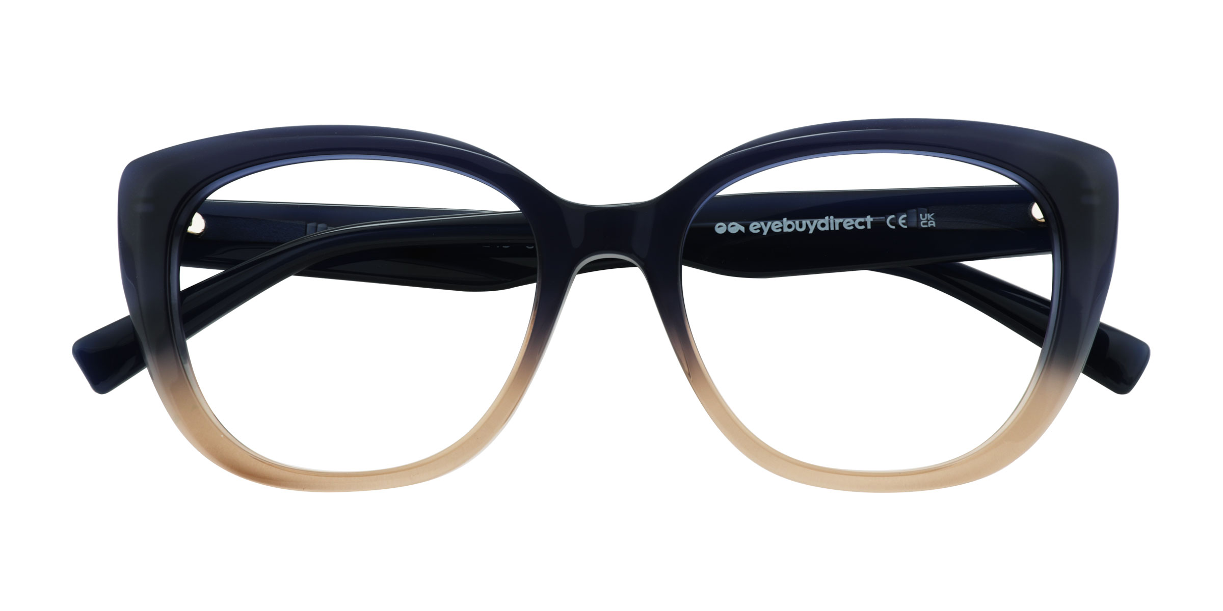 Blue Brown Billow - Alternative-materials Eyeglasses