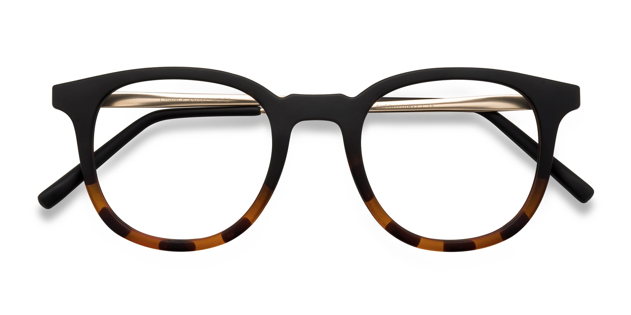Striped Black Chance - Plastic Eyeglasses