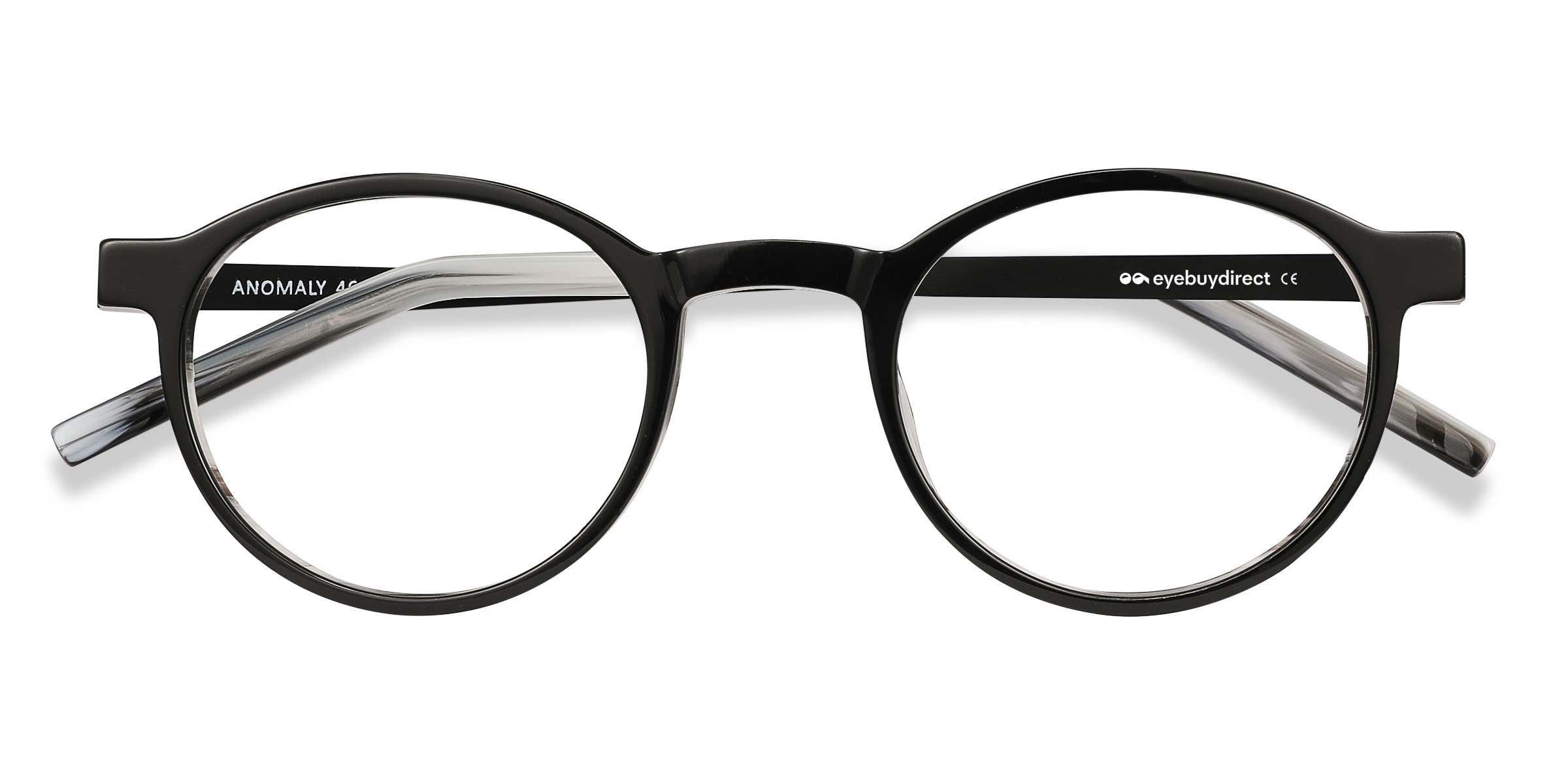 Black Anomaly - Metal Eyeglasses