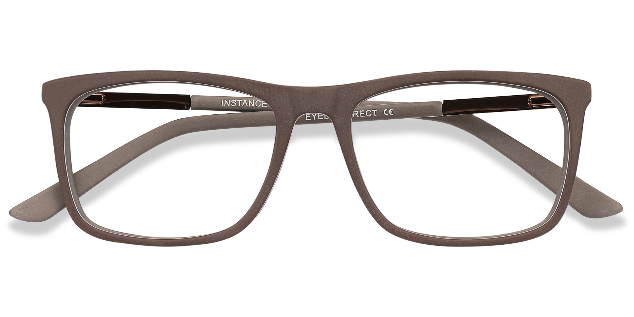 Brun Instance - Acetate-metal Lunettes de vue