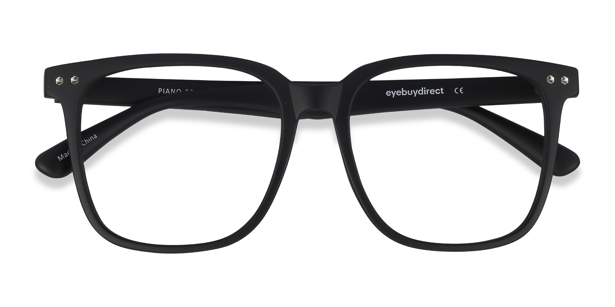 Noir Piano - Plastique Lunettes de vue