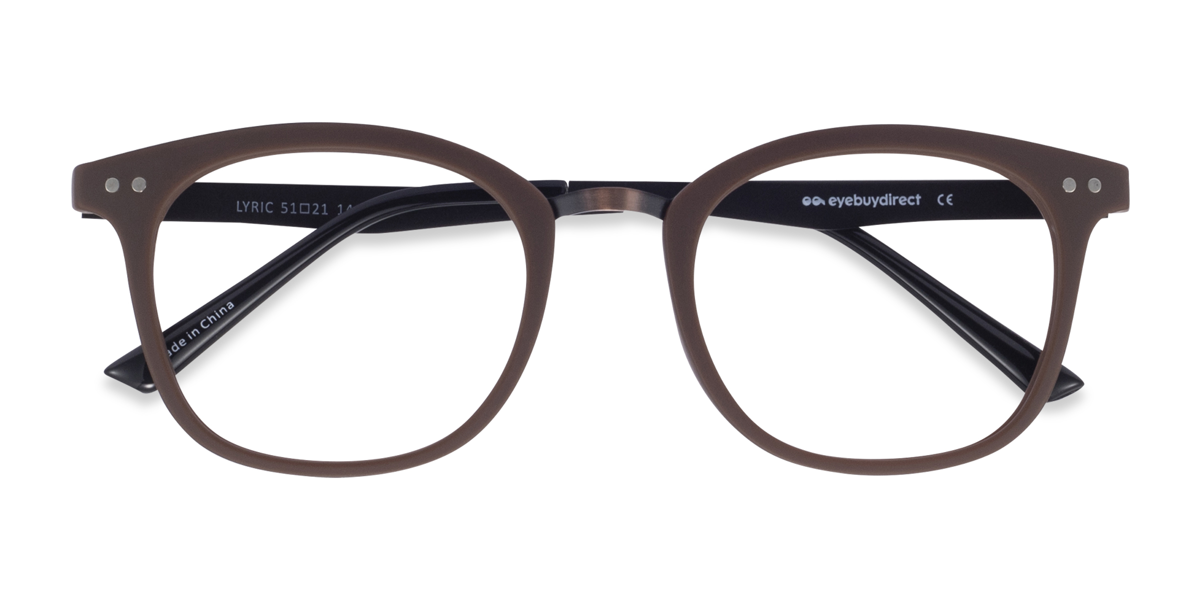 Brown Lyric - Plastic Eyeglasses