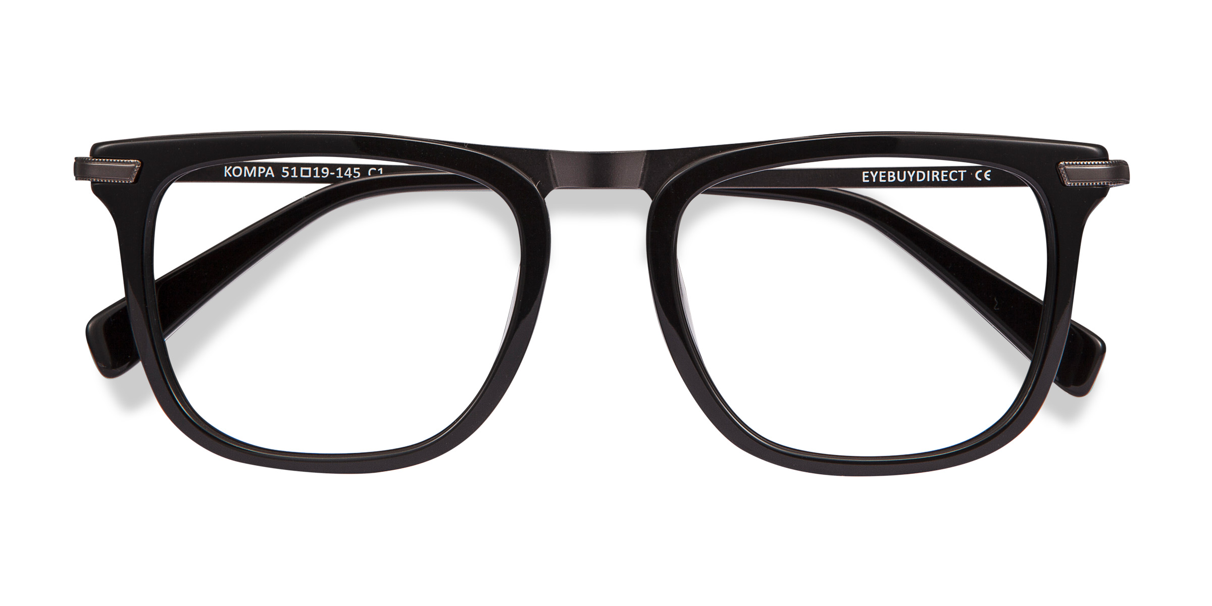 Noir Kompa - Acetate-metal Lunettes de vue