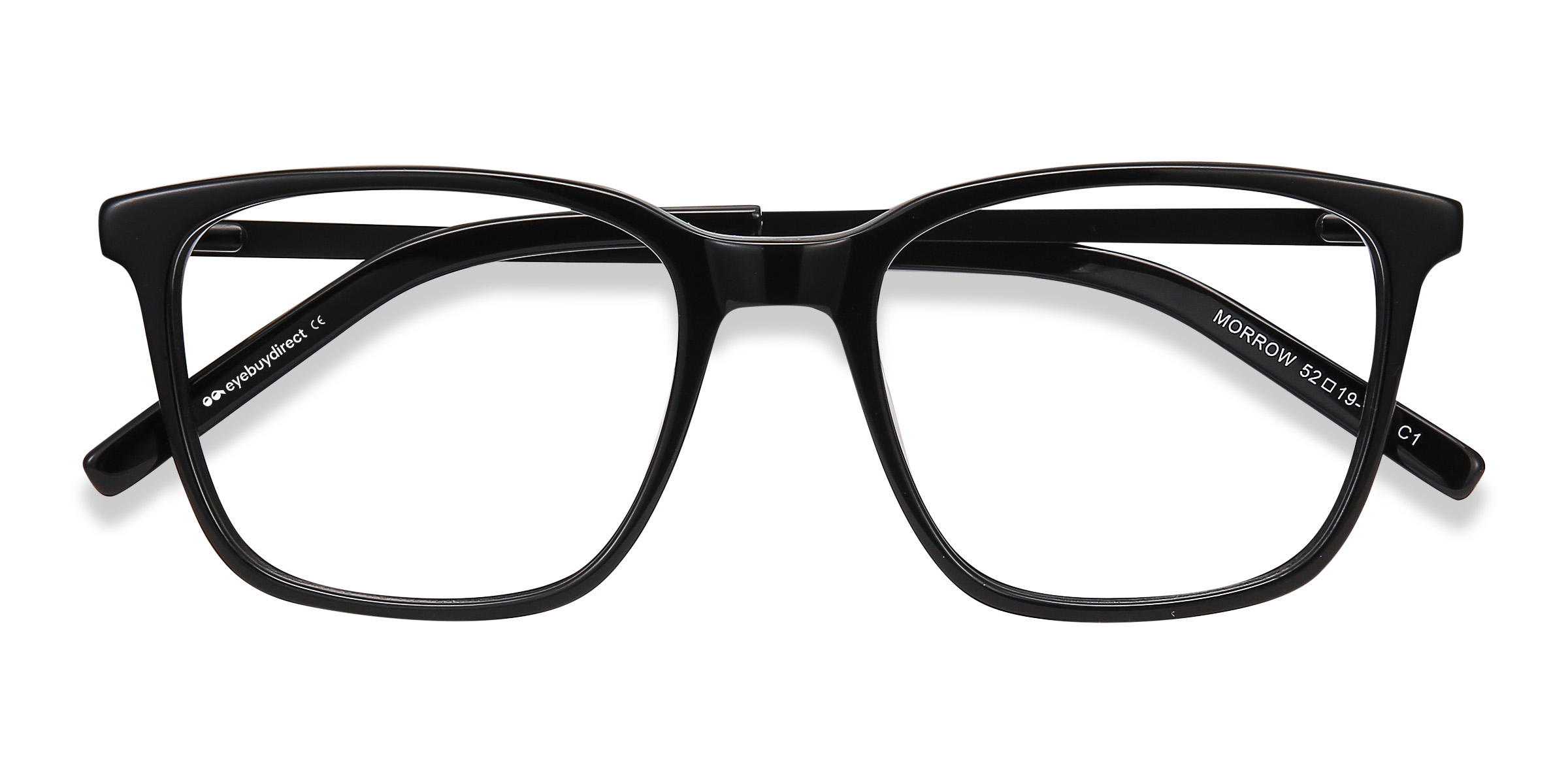 Black Morrow - Acetate-metal Eyeglasses