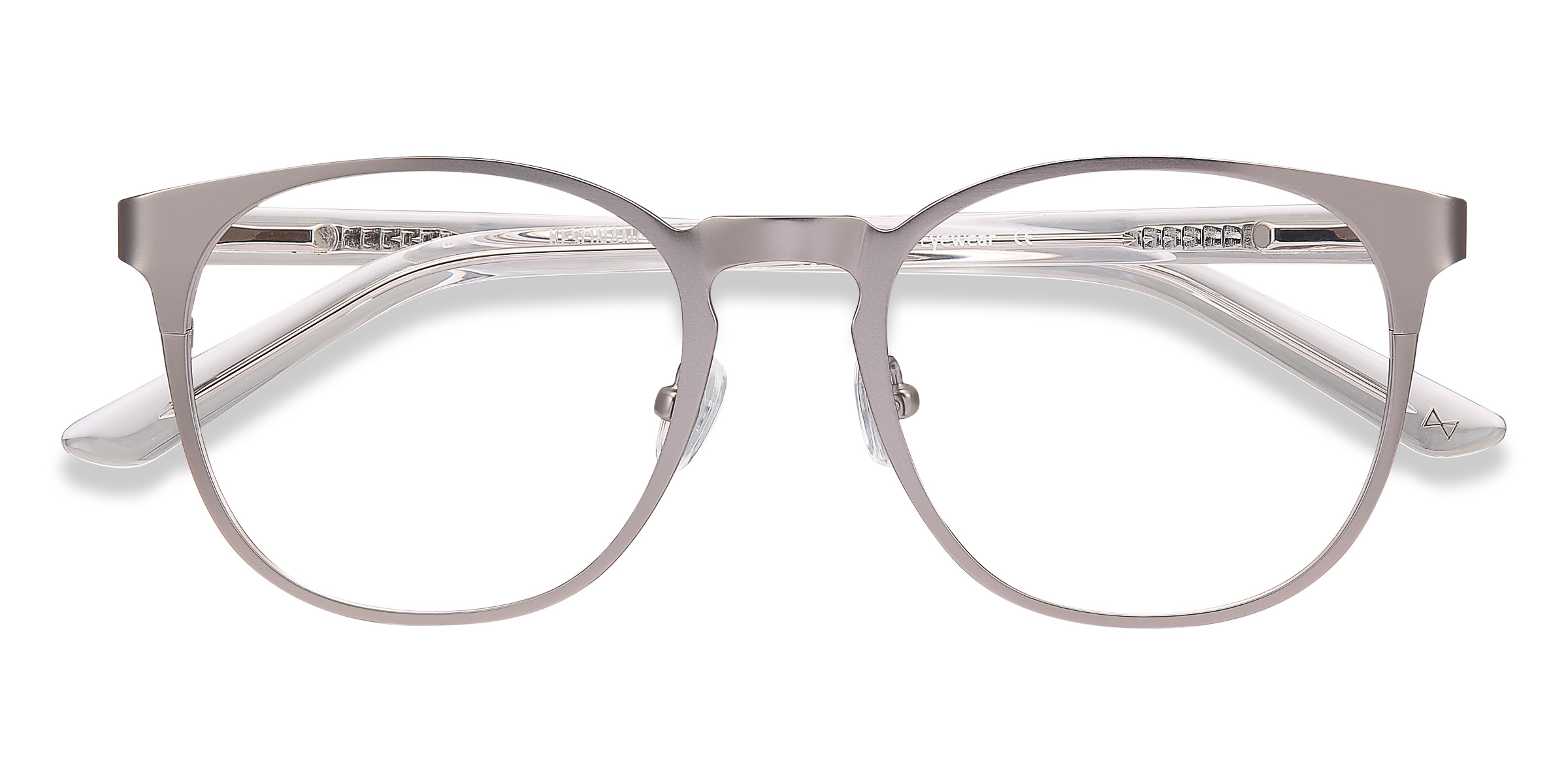 Gunmetal Resonance -  Acetate-metal Eyeglasses