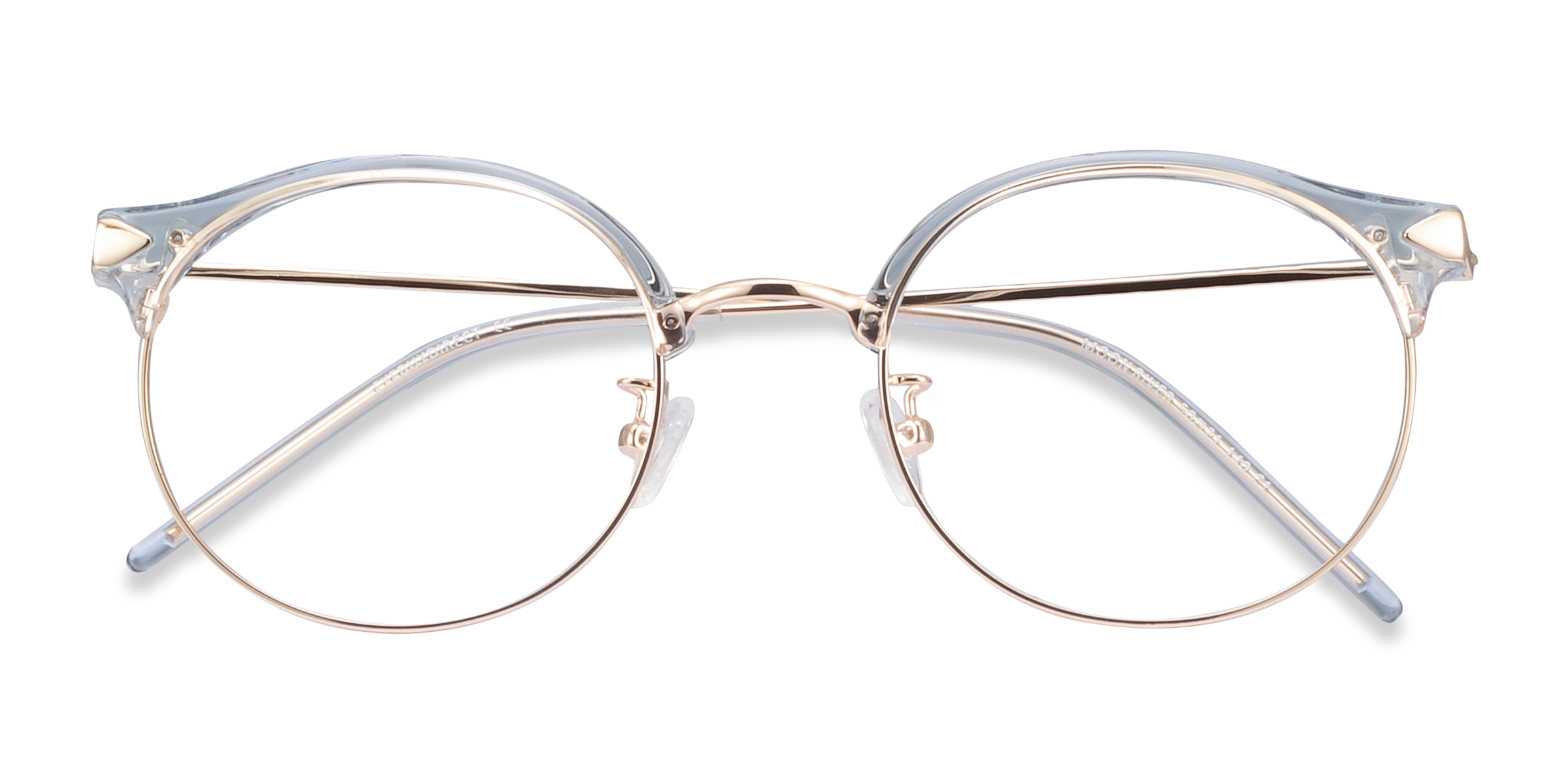Clear Blue Moon River - Plastic-metal Lunettes de vue