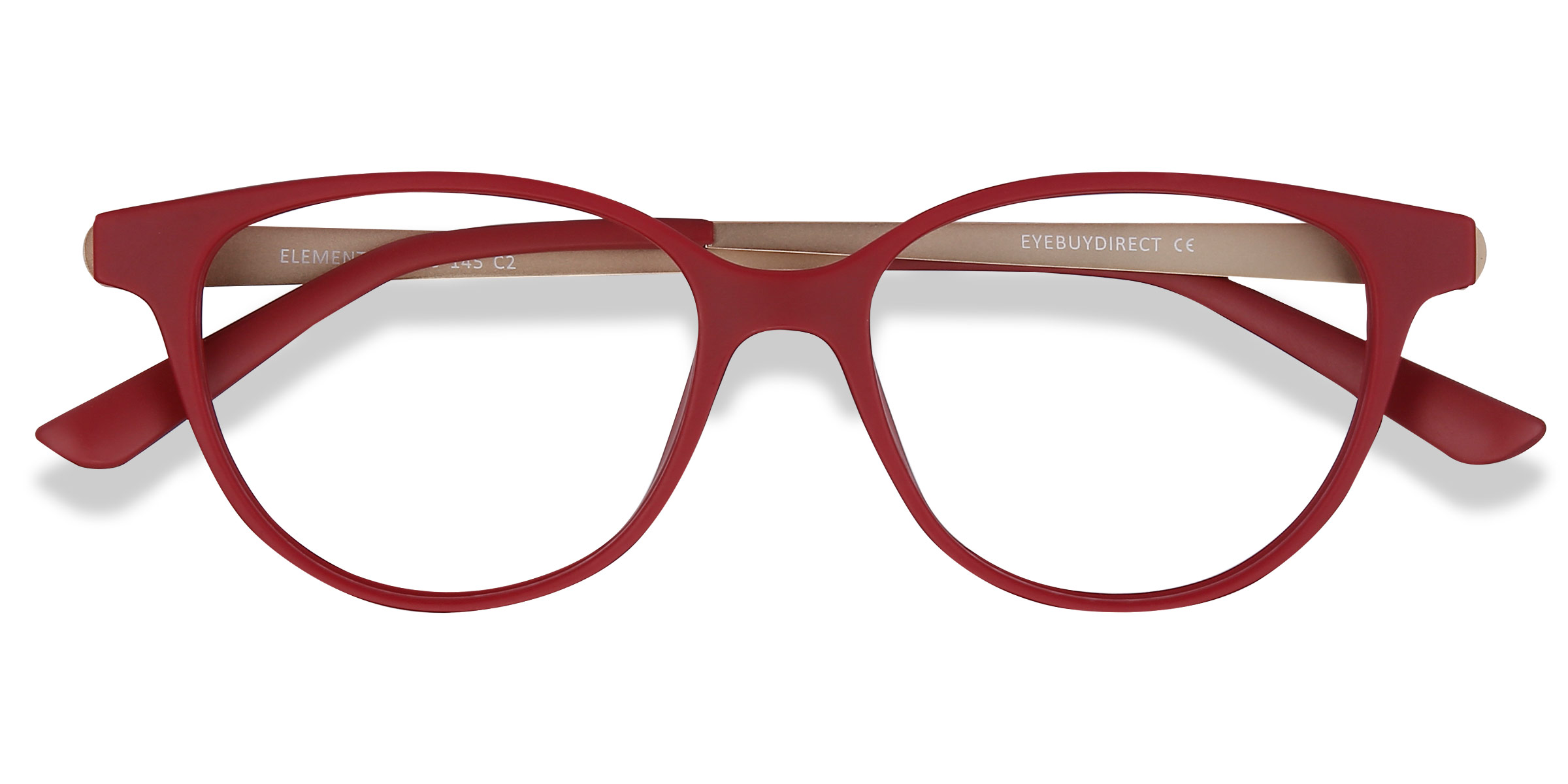 Red Element - Plastic-metal Eyeglasses