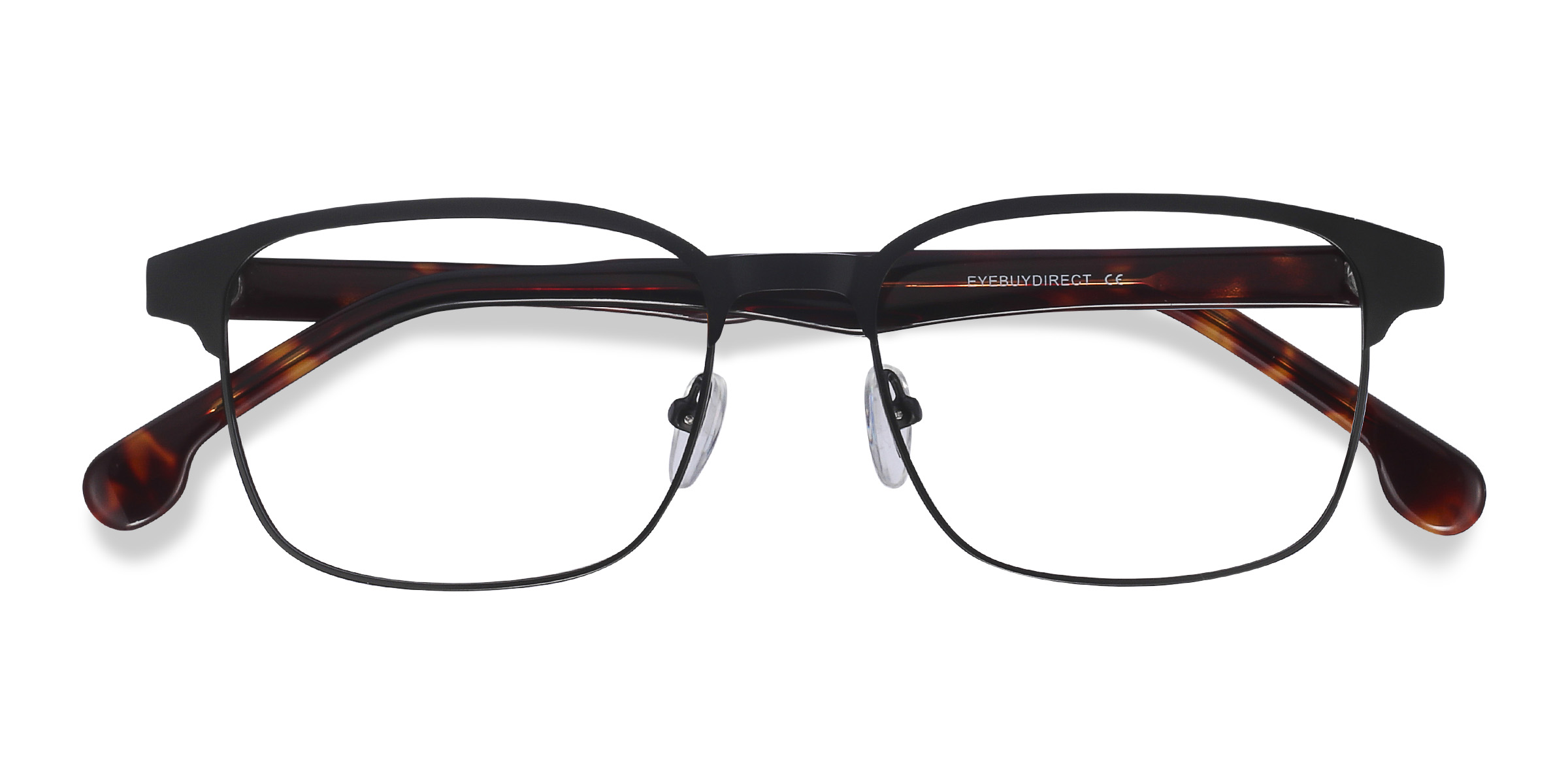 Black Meta - Acetate-metal Eyeglasses