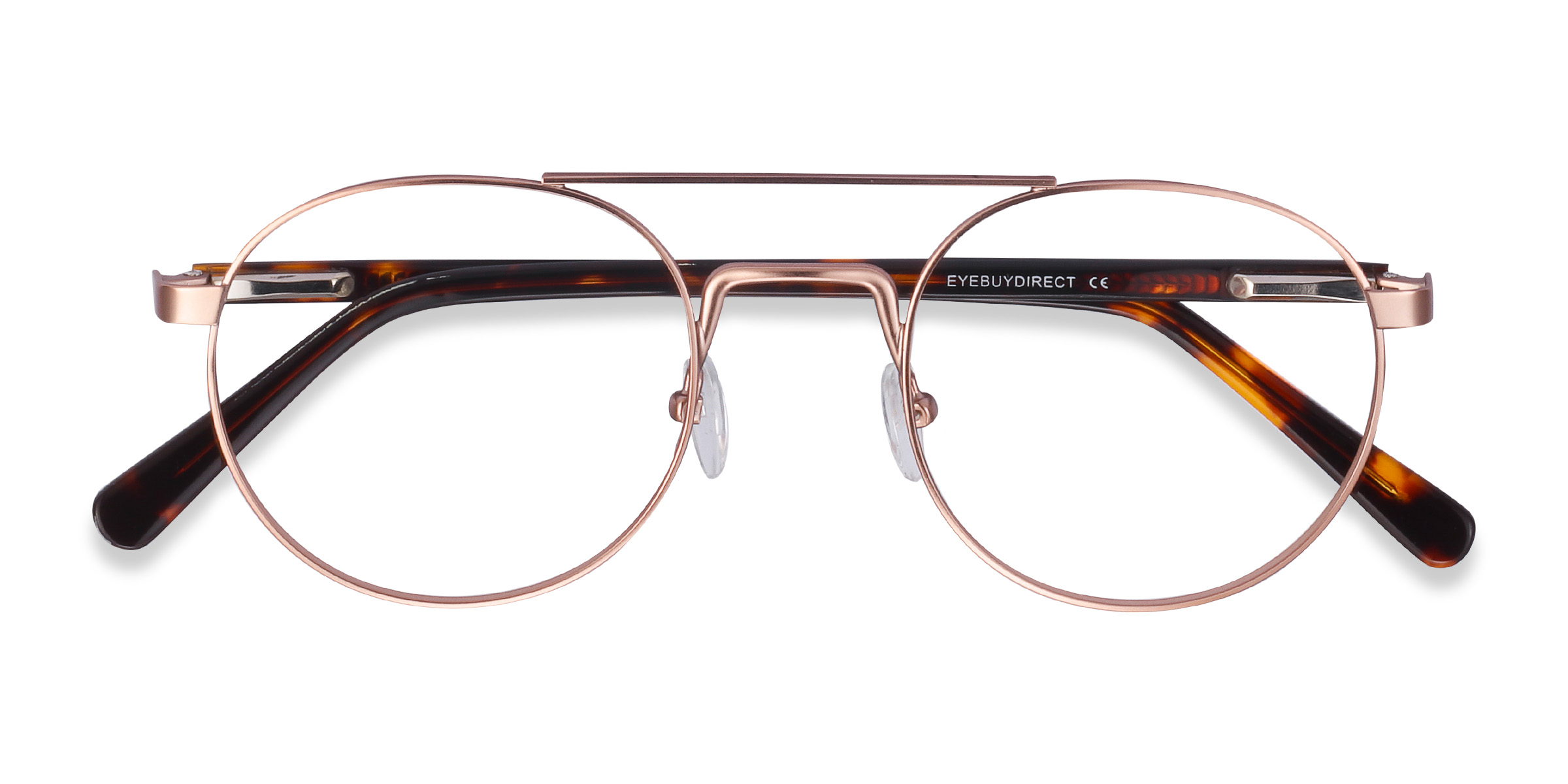 Rose Gold Lock - Metal Eyeglasses