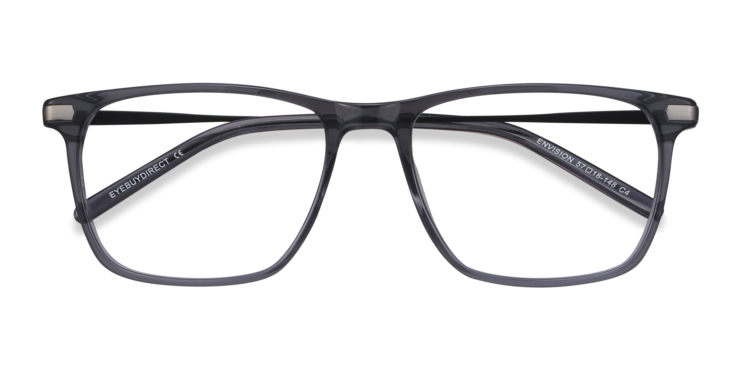 Gray Envision - Acetate-metal Eyeglasses