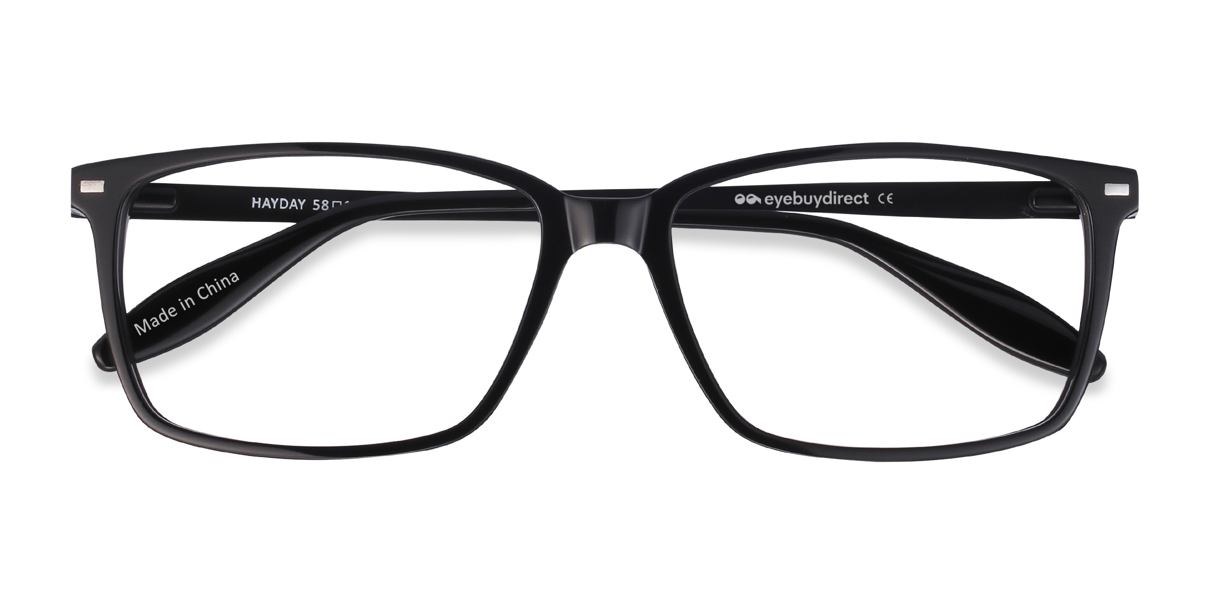Black Hayday - Acetate-metal Eyeglasses