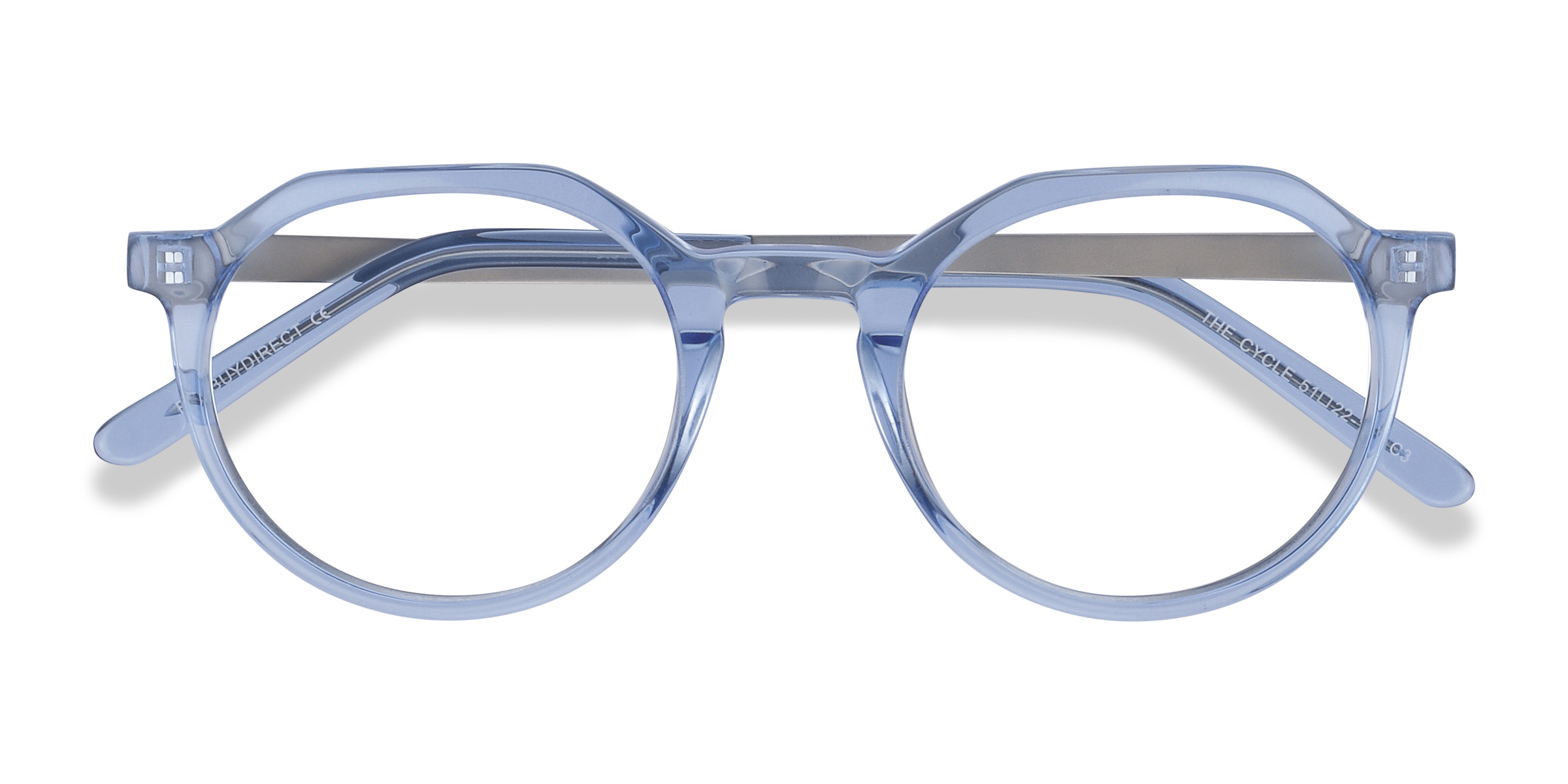 Blue The Cycle - Acetate-metal Eyeglasses