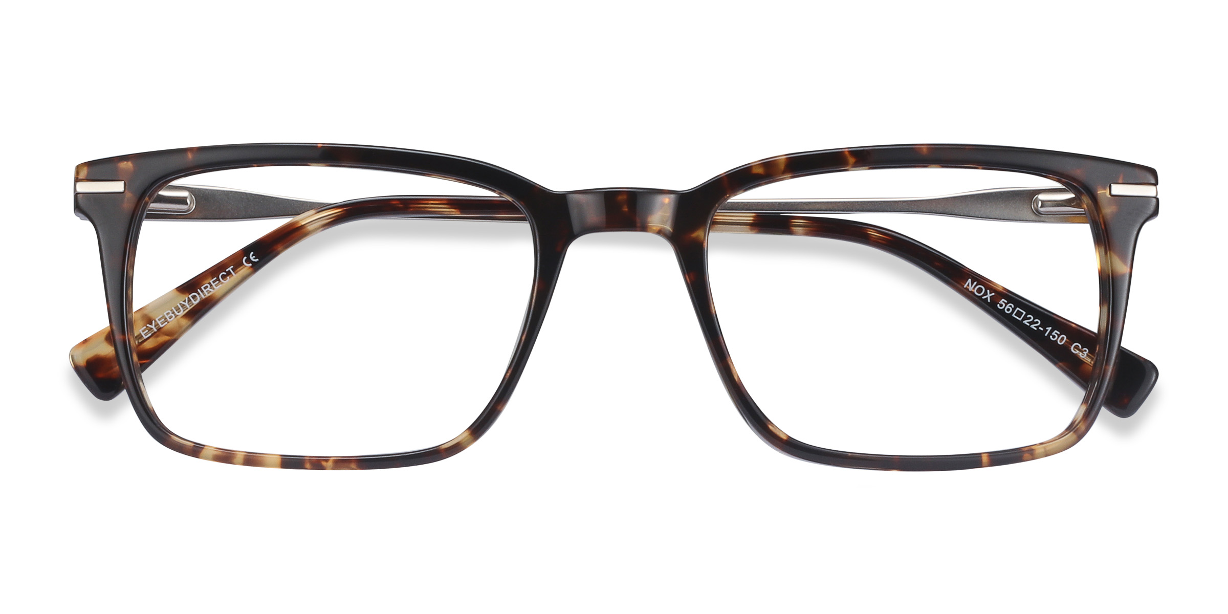 Tortoise Nox - Acetate-metal Eyeglasses