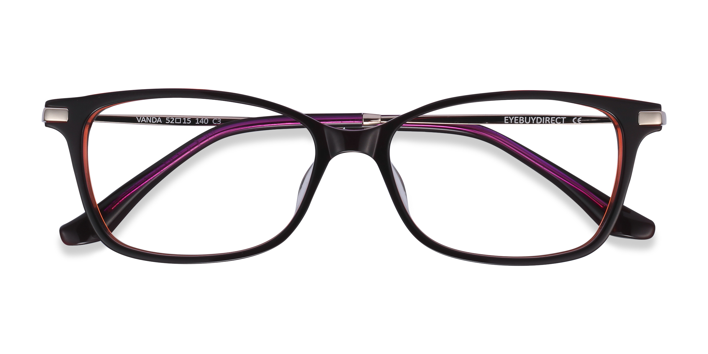 Rouge Vanda -  Métal Lunettes de vue