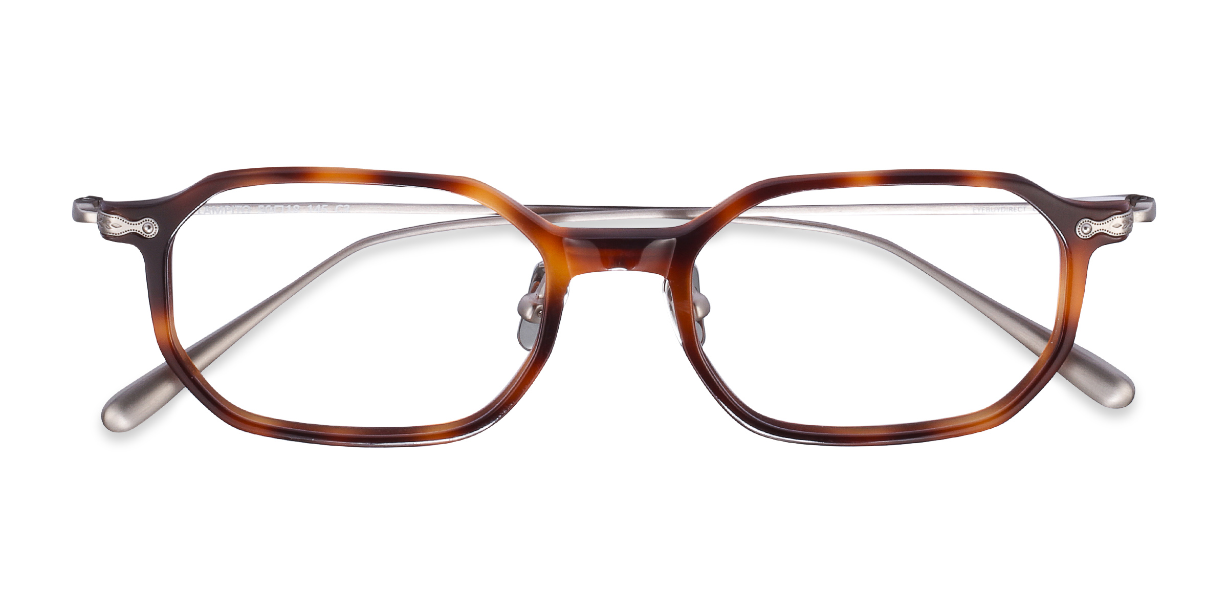 Tortoise Lampito - Metal Eyeglasses