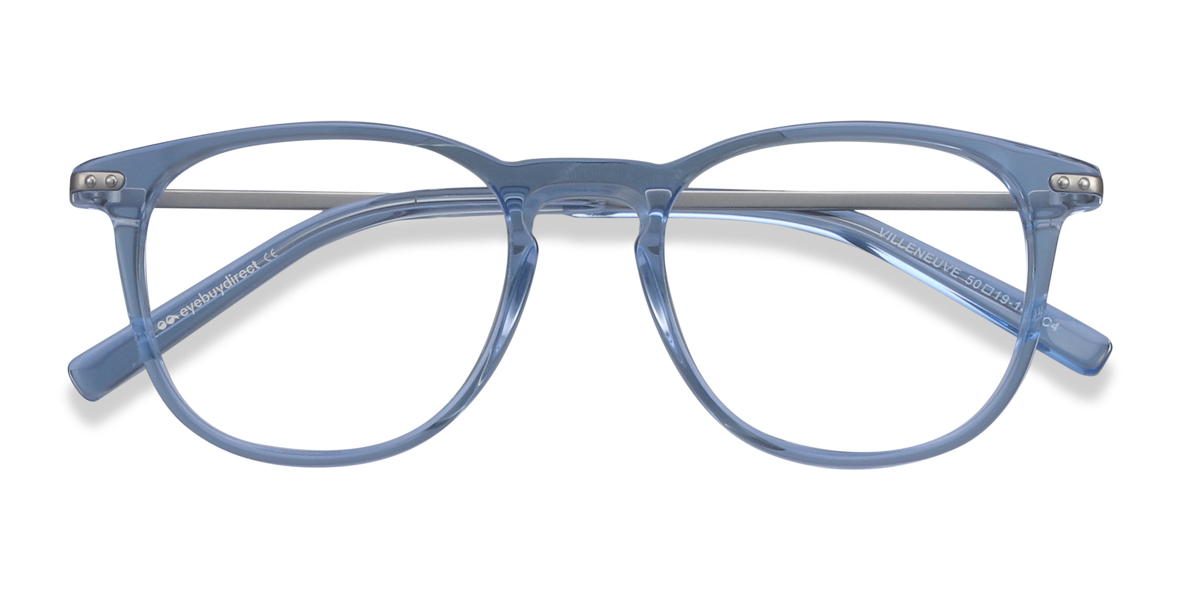 Blue Villeneuve - Acetate-metal Eyeglasses