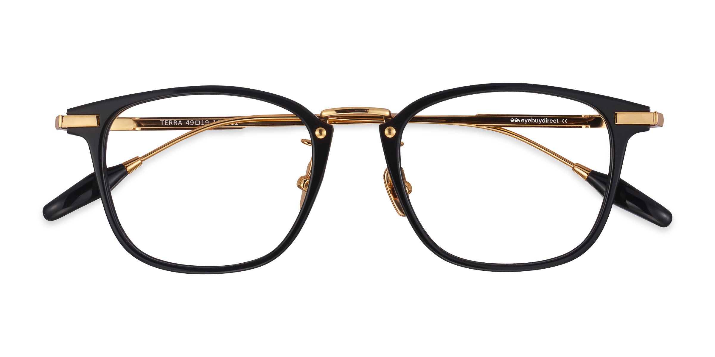 Noir Terra - Acetate-metal Lunettes de vue
