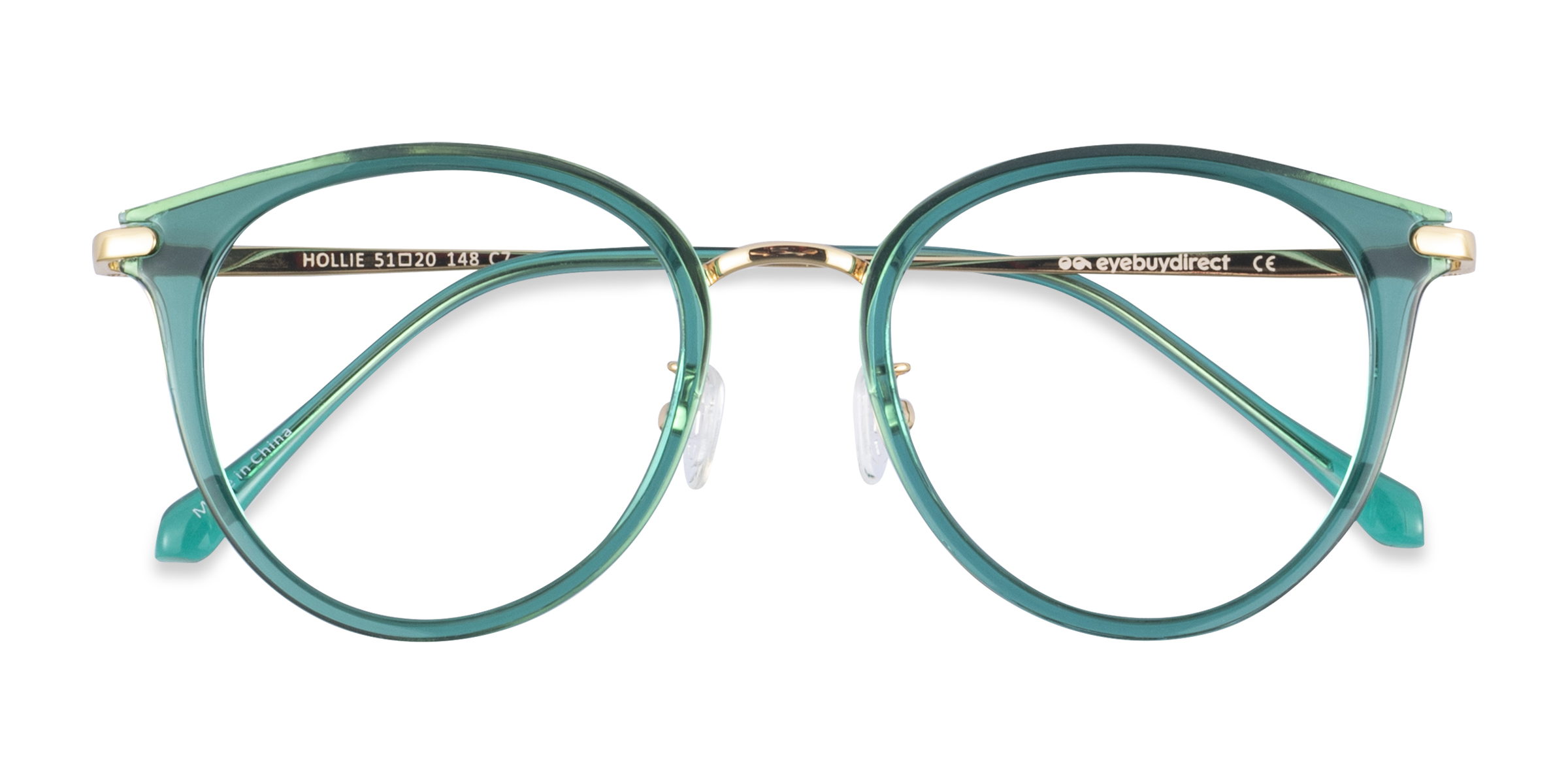 Teal Hollie - Plastic-metal Lunettes de vue
