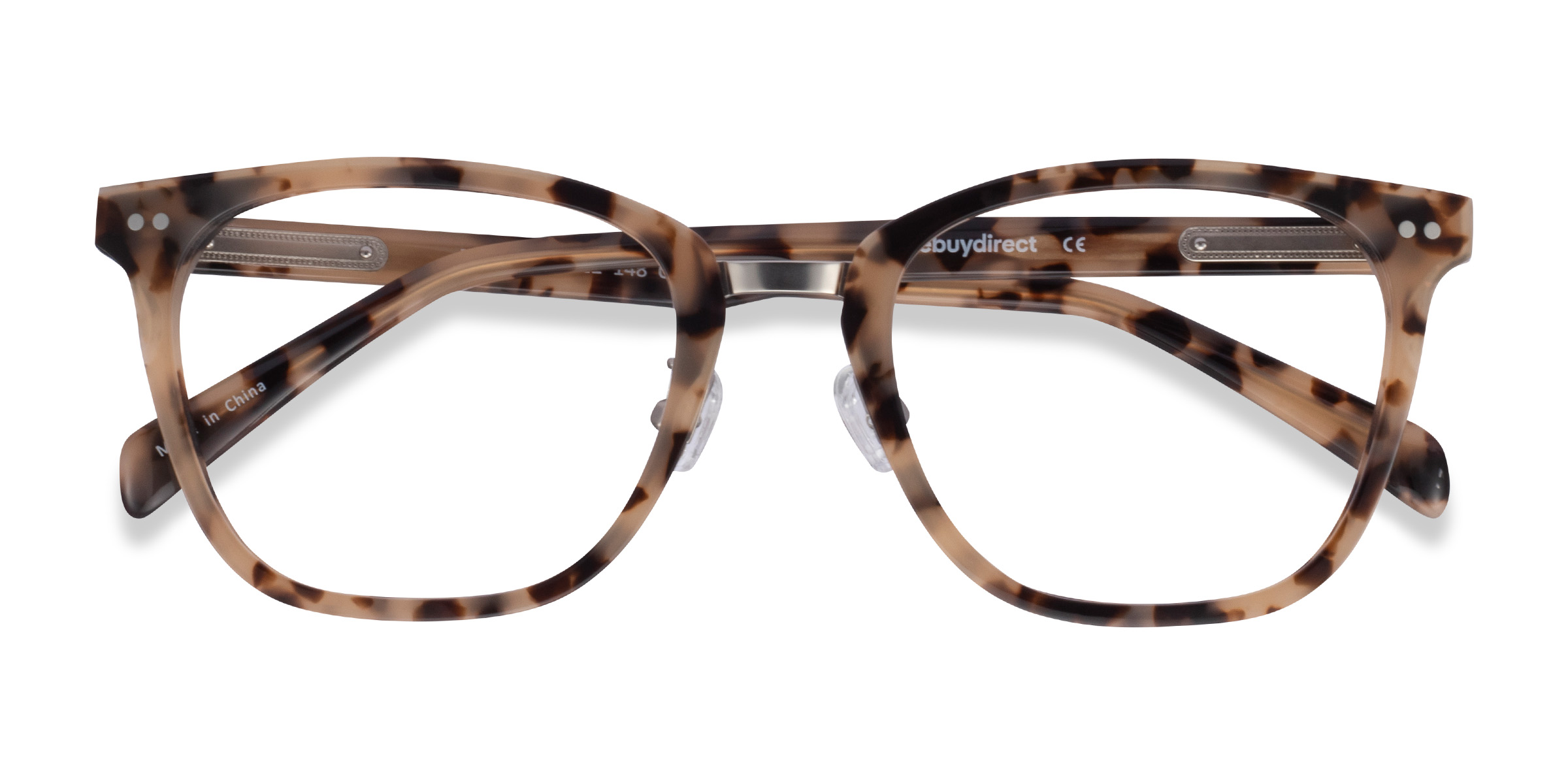 Écaille ivoire Biblio - Acetate-metal Lunettes de vue