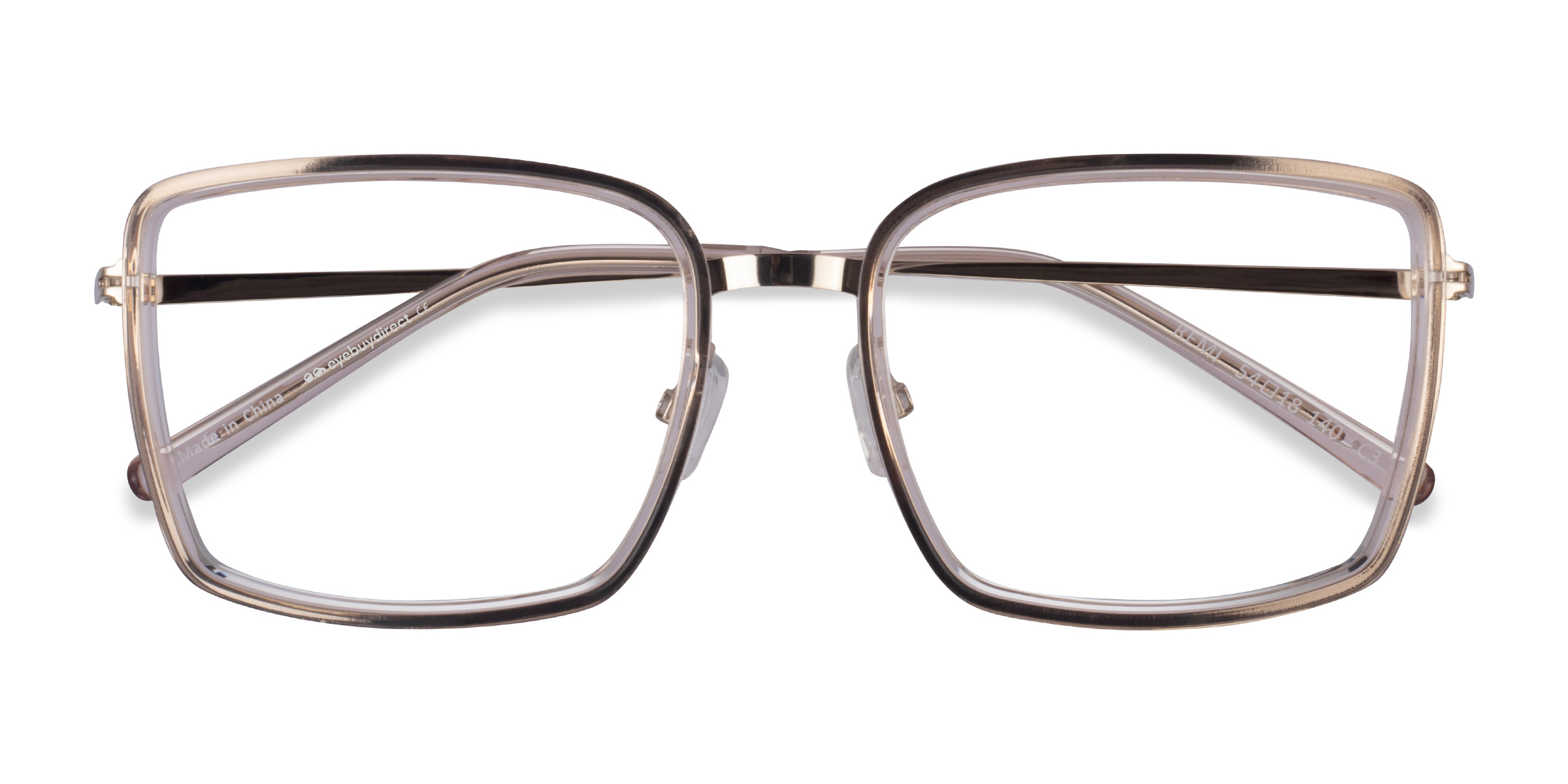 Champagne Gold Remi - Metal Eyeglasses